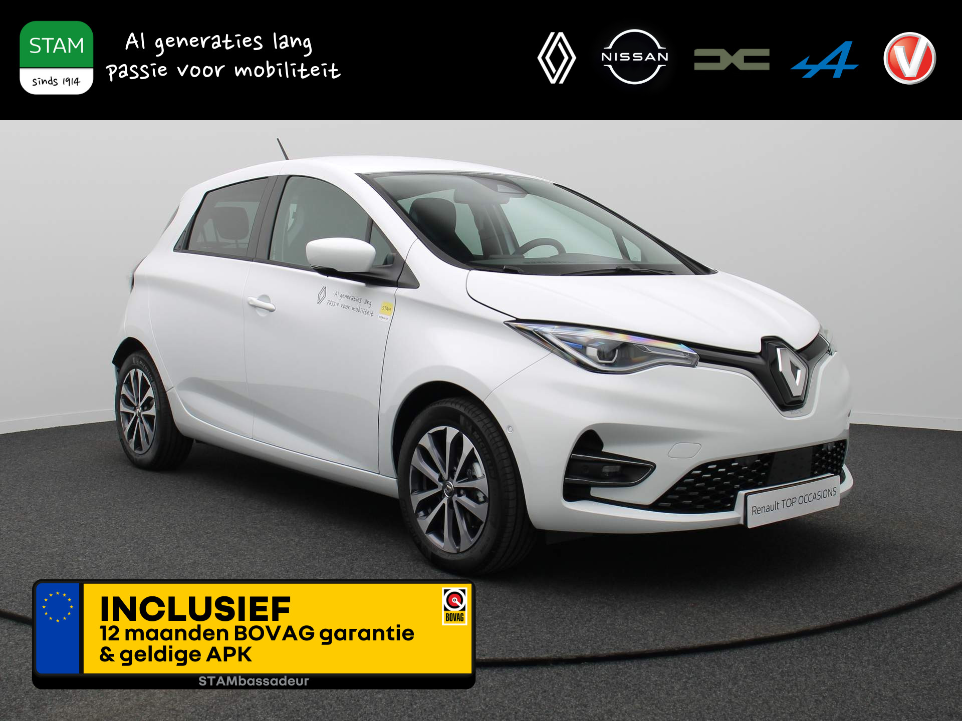 Renault ZOE R135 Intens 50kWh KOOPBATTERIJ Camera | Climate | Navi | Stoel-/stuurverwarming