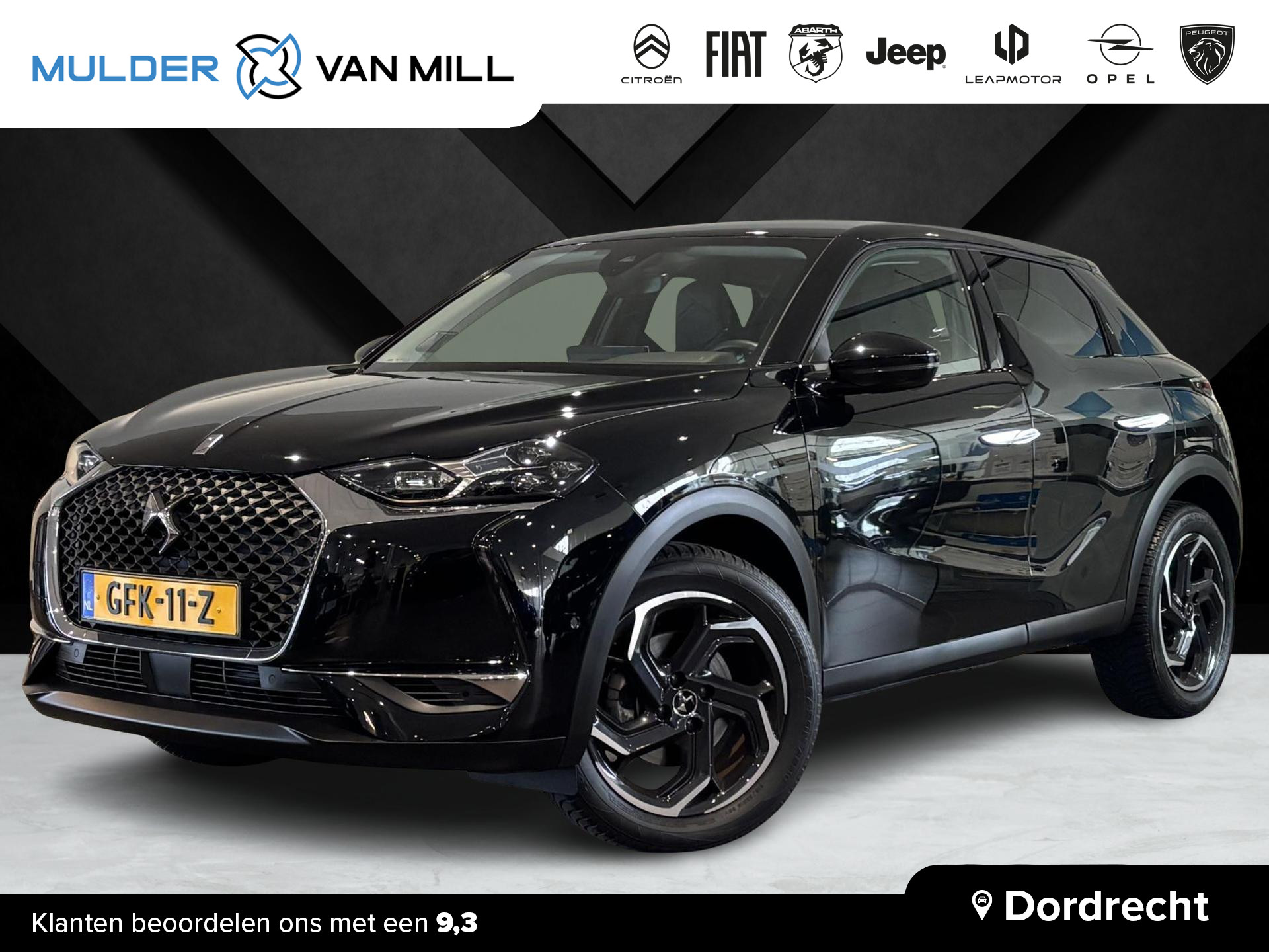 DS DS 3 Crossback SUV Grand Chic Rivoli 1.2 PureTech 155pk EAT8 AUTOMAAT | DS MATRIX LED | FOCAL HIFI | SMART KEYLESS ENTRY | NAVI | CAMERA | DODEHOEKBEW. | NAPPA LEDER