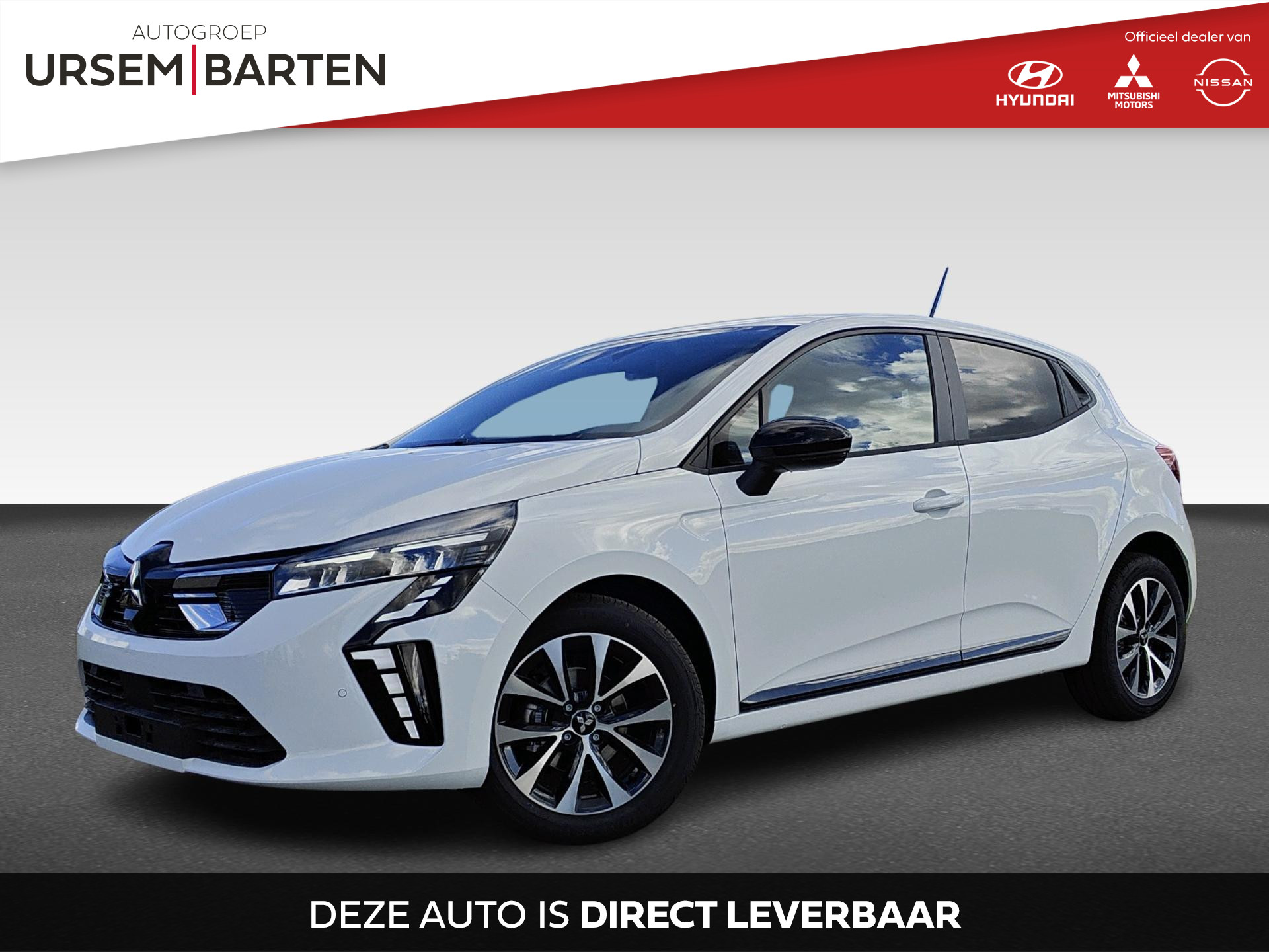 Mitsubishi Colt 1.0T MT Intense | VAN € 25.495,00 VOOR € 22.430,00 | UIT VOORRAAD LEVERBAAR