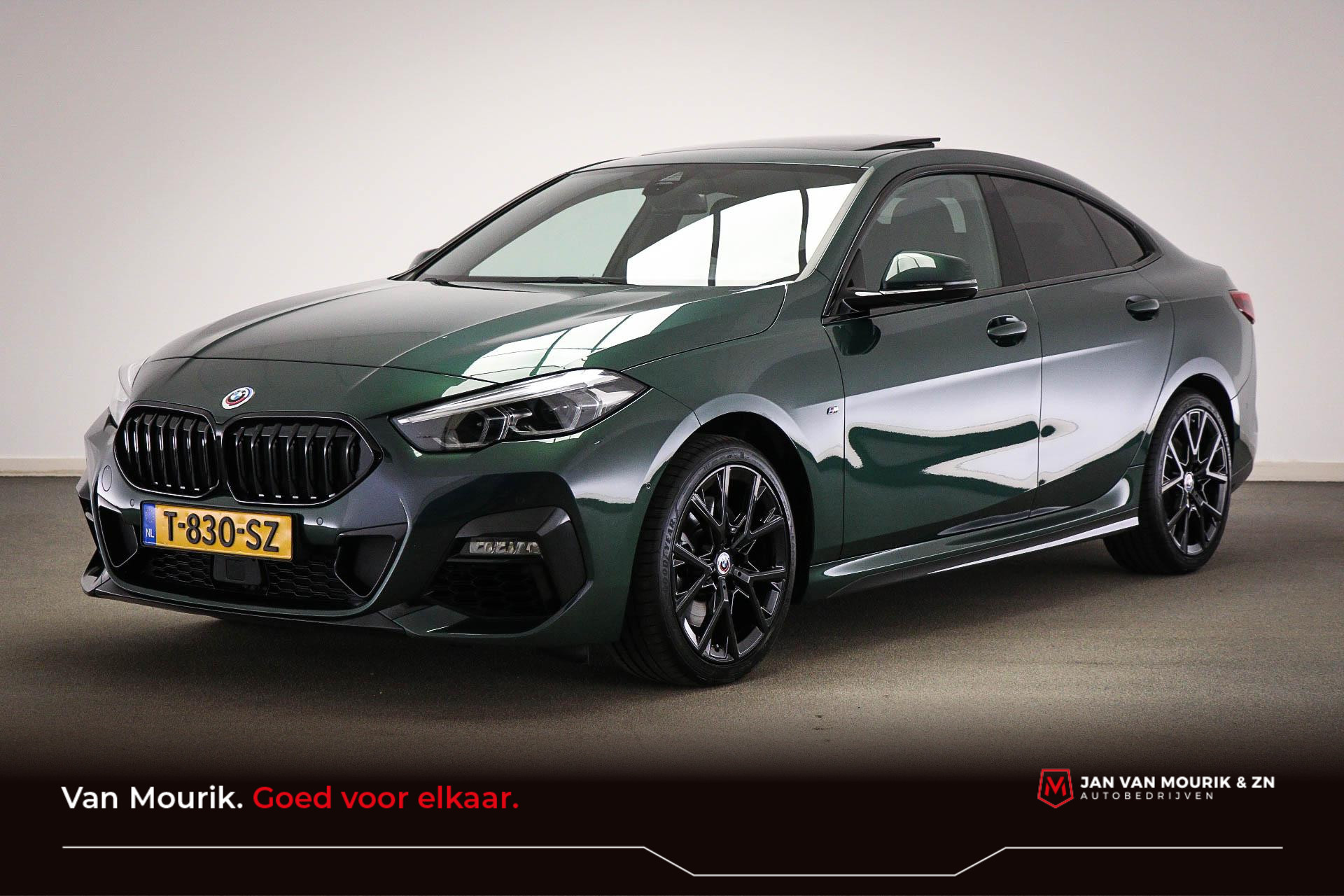 BMW 2-serie Gran Coupé 220i M Sport Edition | INDIVIDUAL AURORA DIAMANT GRUN | PANORAMADAK