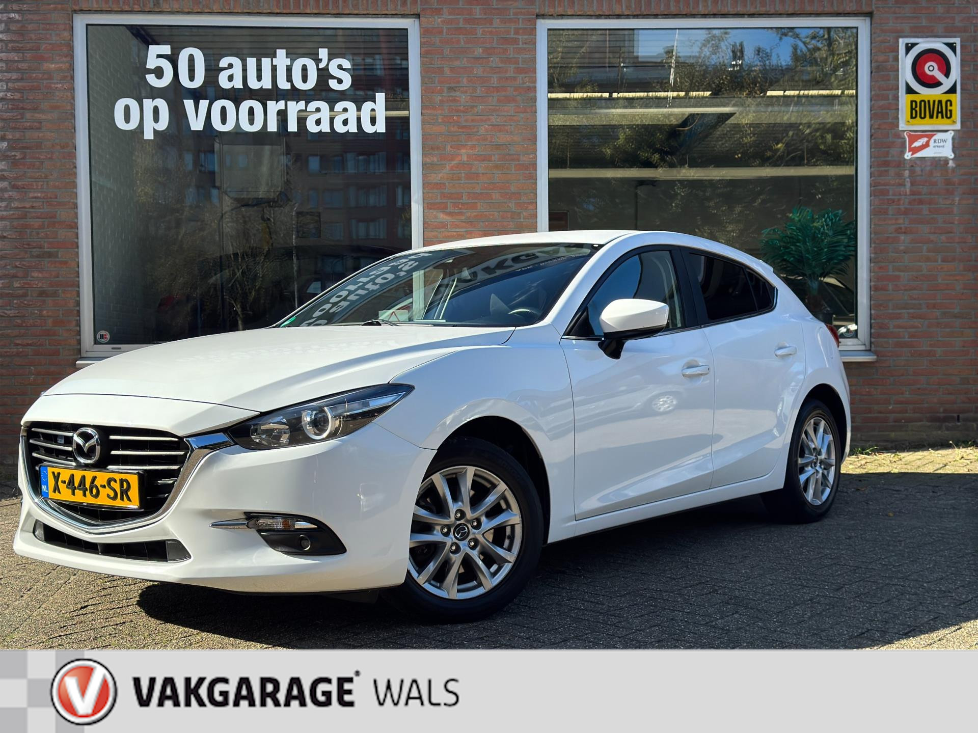 Mazda 3 2.0 SkyActiv-G 120 SKYLEASE+ | CLIMA | NAVI | CRUISE | VELGEN | EL RAMEN