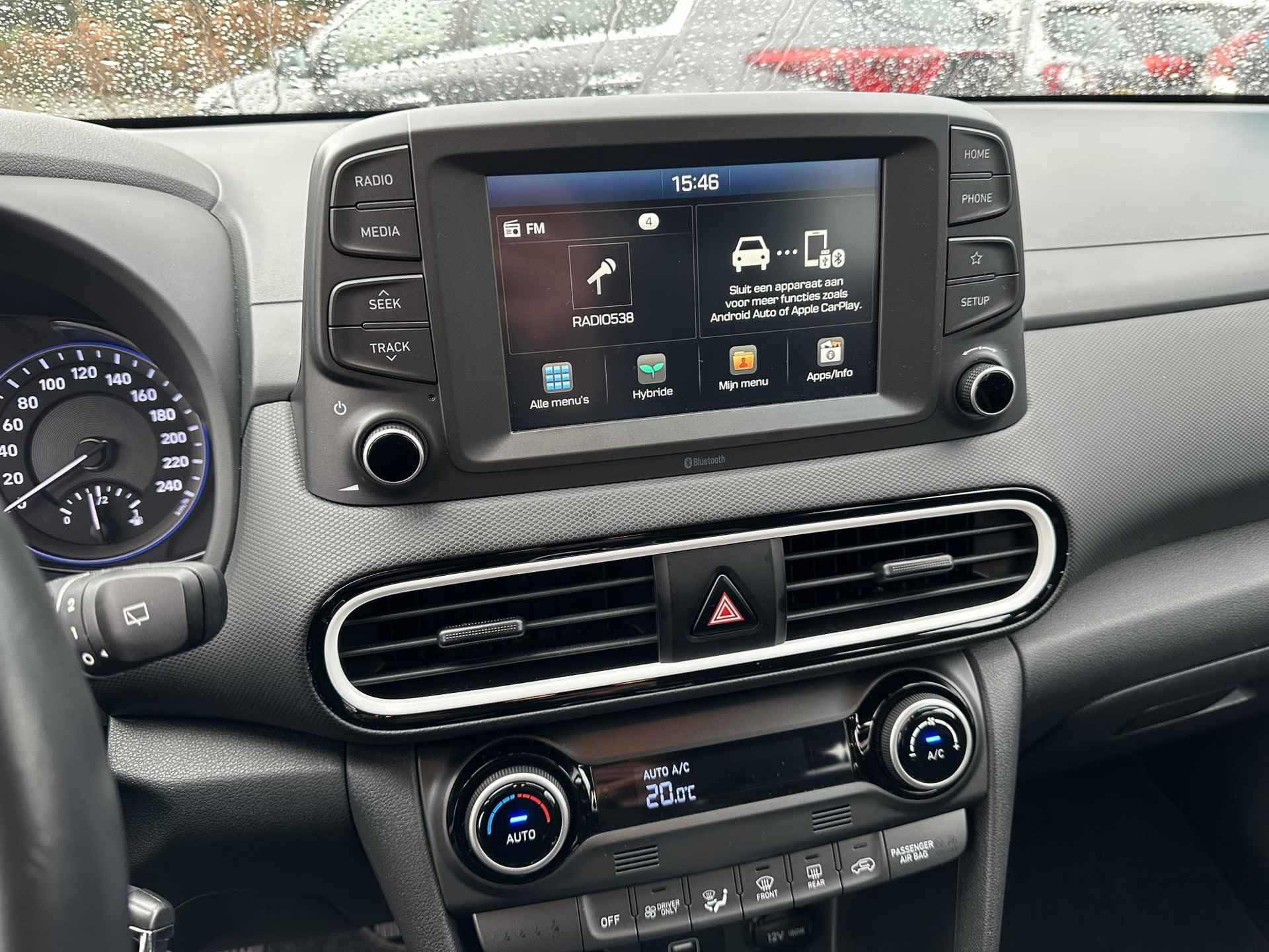 Hyundai Kona 1.6 GDI HEV Automaat Comfort 1eEig|CarPlay|Camera|Climate|Cruise - 16/37