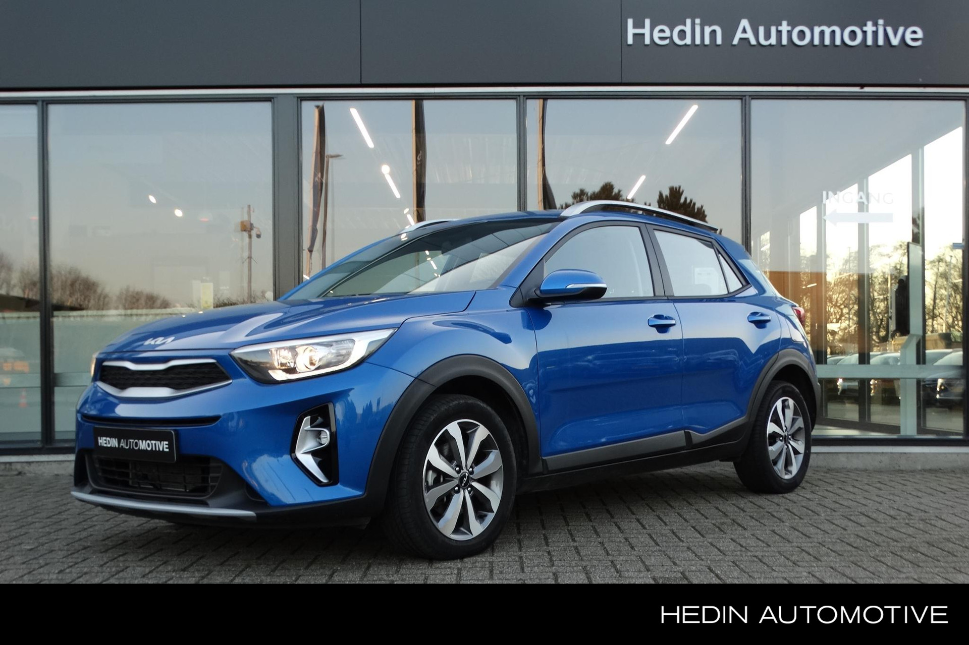 Kia Stonic 1.0 T-GDi MHEV DynamicLine | Achteruitrijcamera | Parkeersensoren Achter | Climate Control | 16" LM Velgen | Apple CarPlay | Android Auto | Cruise Control | Airco |