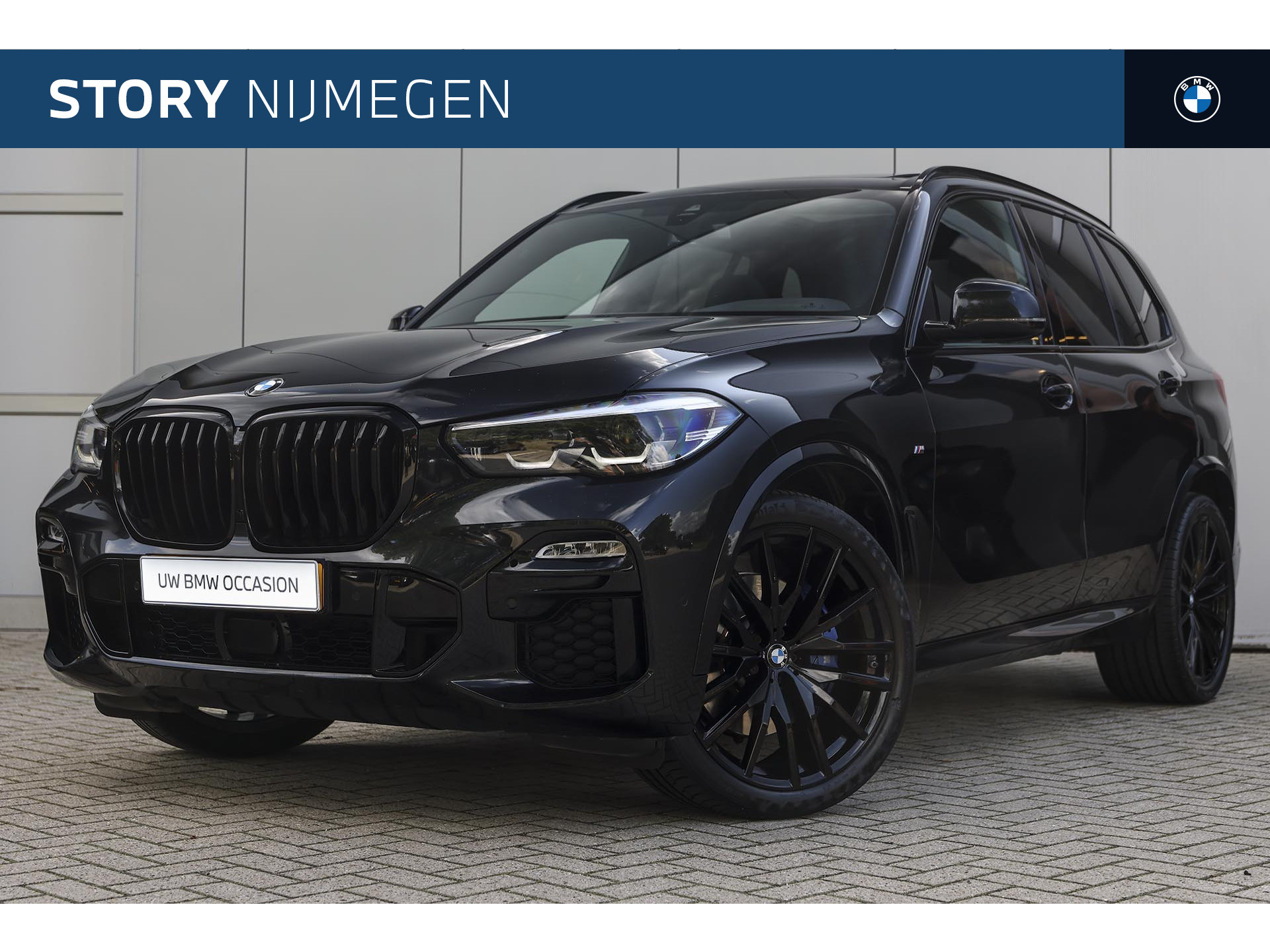 BMW X5 xDrive30d High Executive M Sport Automaat / Panoramadak / Trekhaak / Adaptief M Onderstel / Adaptieve LED / Active Cruise Control / Parking Assistant / Leder