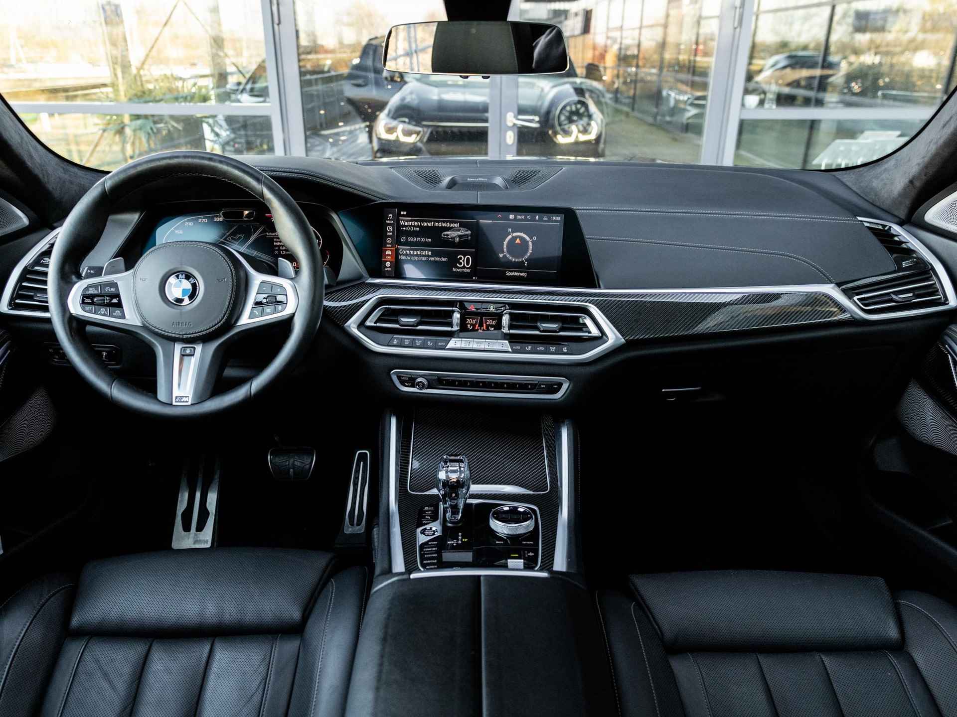 BMW X6 xDrive40i High Executive | M-SPORT PAKKET | BOWERS & WILKINS | SOFTCLOSE | PANORAMA/SCHUIF-KANTELDAK | STOELVENTILATIE | BMW LASER LIGHT | 22 INCH | 360 CAMERA | ADAPTIVE CRUISE CONTROL | NL AUTO | LUCHTVERING | INTEGRAL ACTIVE STEERING | - 15/50