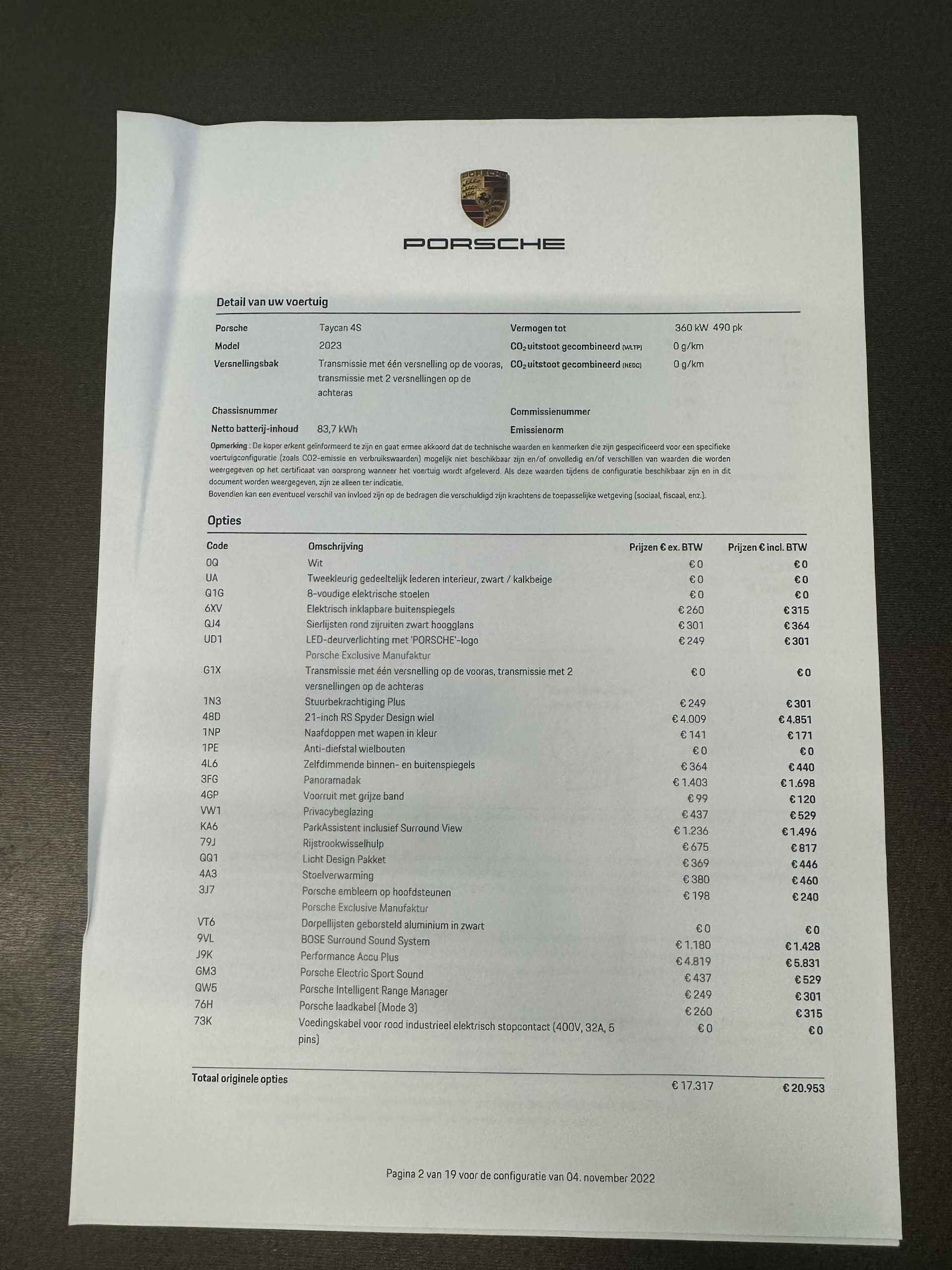 Porsche Taycan 4S Performance 84 kWh PANO | BOSE - 48/53