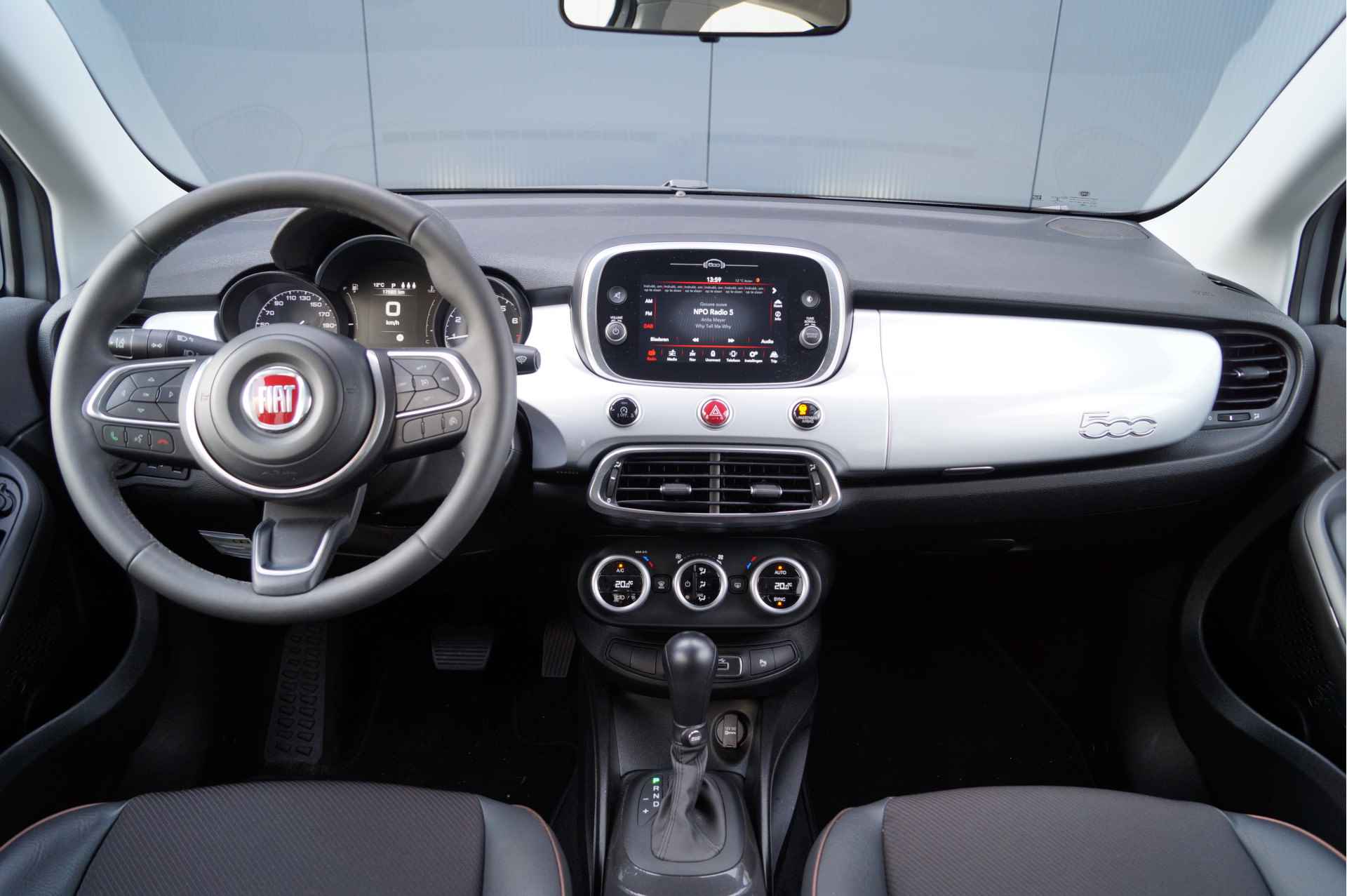 Fiat 500X 1.3 Turbo Automaat Lounge│17'' velgen│CarPlay│Clima│Cruise│PDC - 4/7