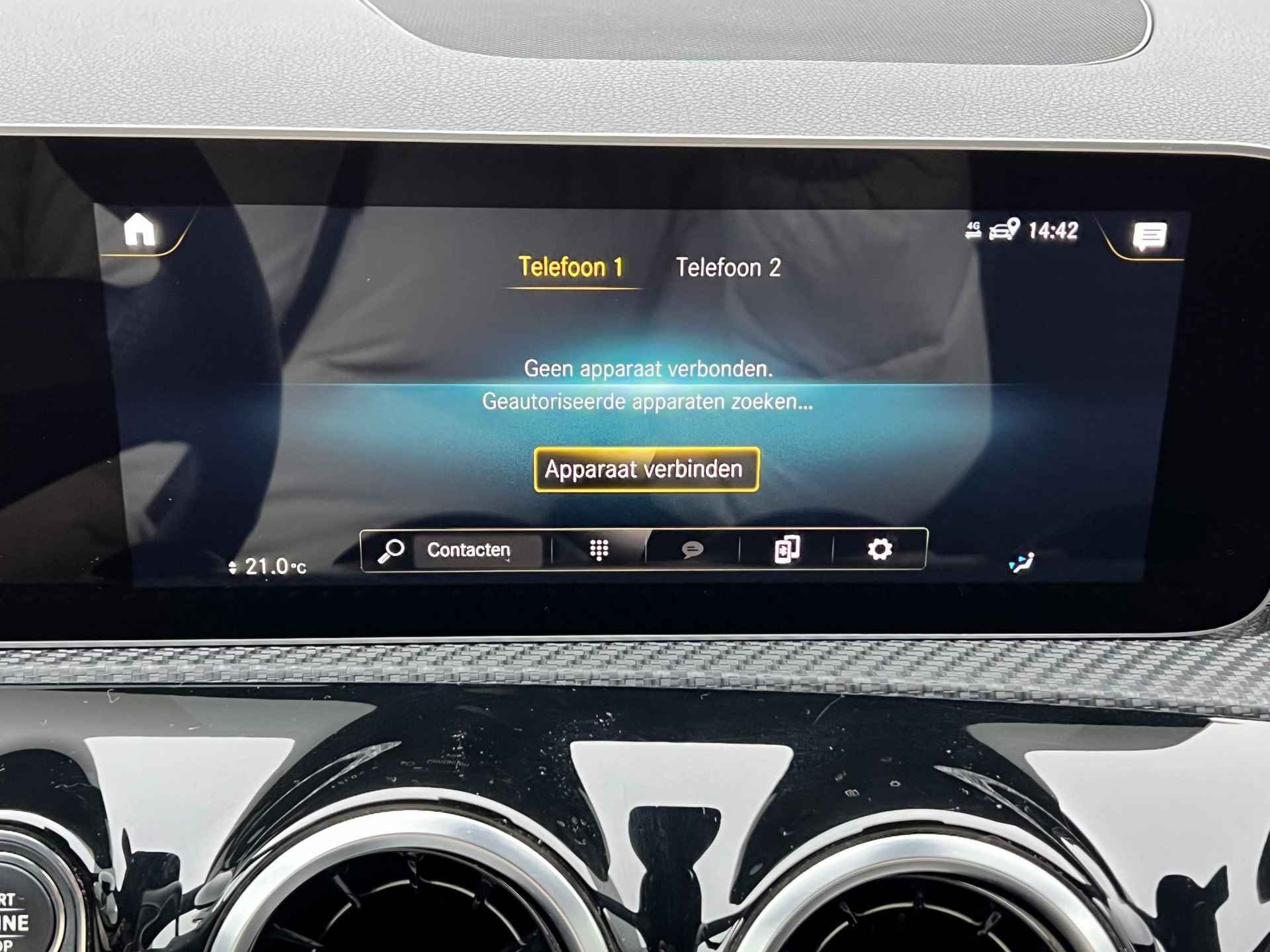 Mercedes-Benz A-klasse Business Solution Wide Screen, Apple Carplay, Night Pakket, Leder, LED, Stoelverwarming, Airco, Cruise Control, Isofix (MET GARANTIE*) - 30/37