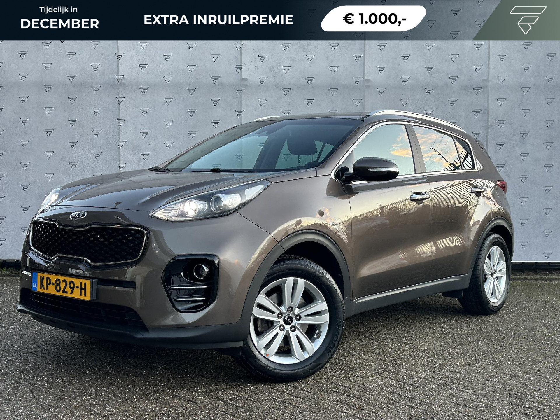 Kia Sportage 1.6 GDI First Edition Navigatie | Cruise Control | Bluetooth | Camera | Navi | Trekhaak | Airco | Clima | Sensoren |