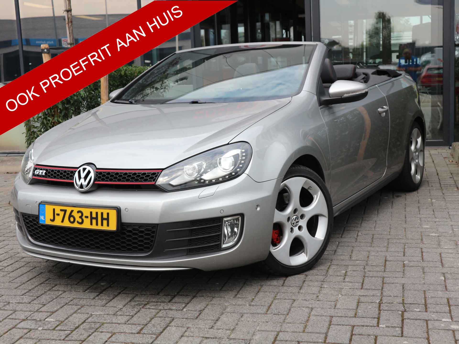 Volkswagen GOLF Cabriolet 2.0 TSI GTI 211 PK NAVI XENON CRUISE ZEER UNIEK - 1/27