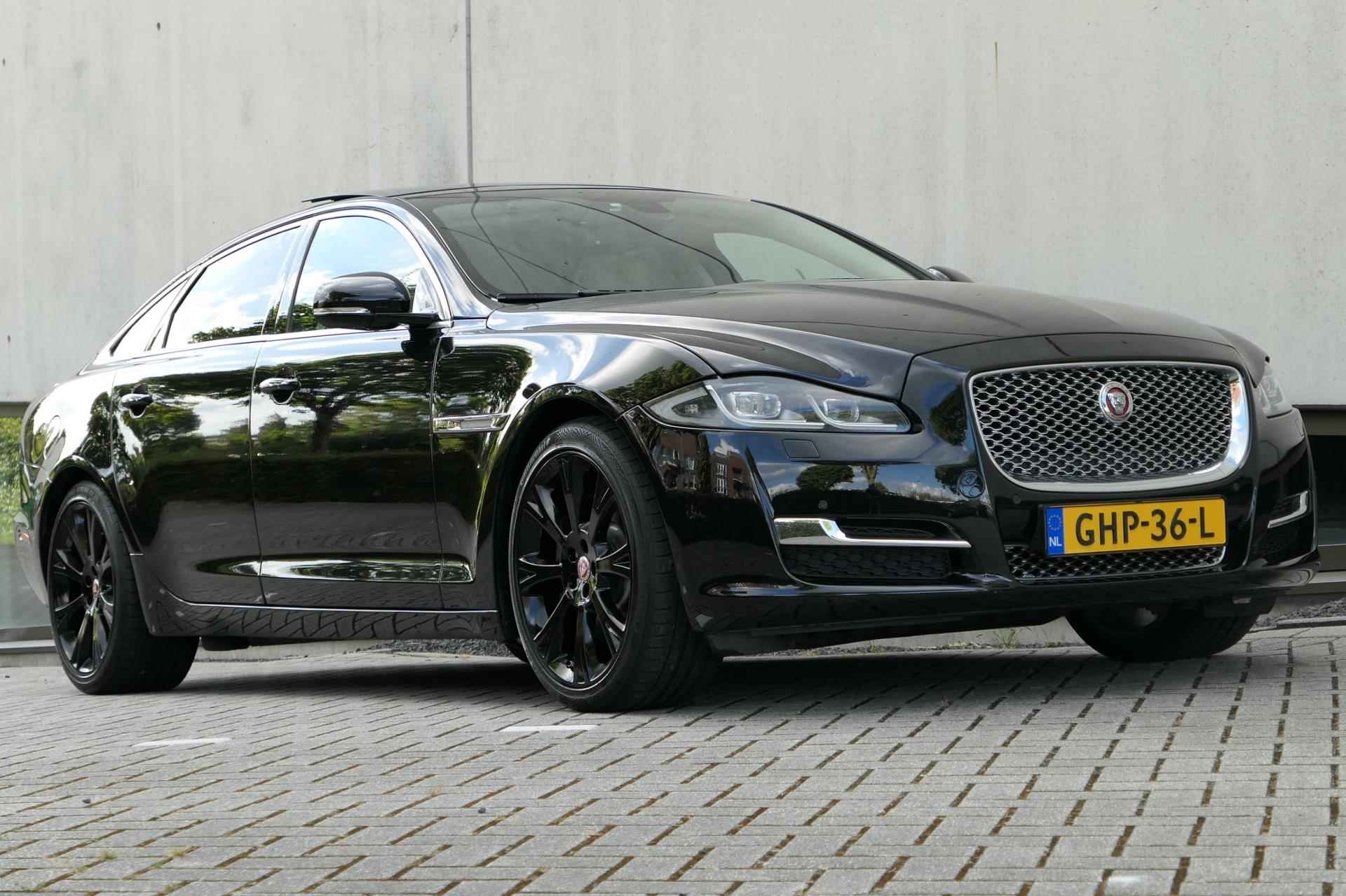 Jaguar XJ 3.0 V6 SC AWD Portfolio LWB Facelift Panodak Diamantstiksel - 3/36