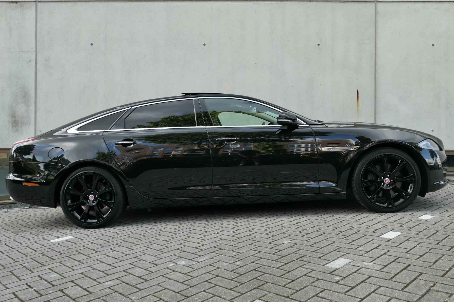 Jaguar XJ 3.0 V6 SC AWD Portfolio LWB Facelift Panodak Diamantstiksel - 35/36