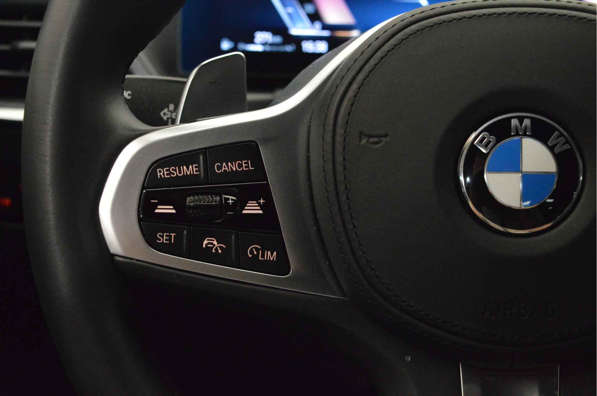 BMW 4 Serie Gran Coupé 420i High Executive M Sport Automaat / Comfort Access / Stoelverwarming / Active Cruise Control / Parking Assistant / Live Cockpit Professional - 19/22