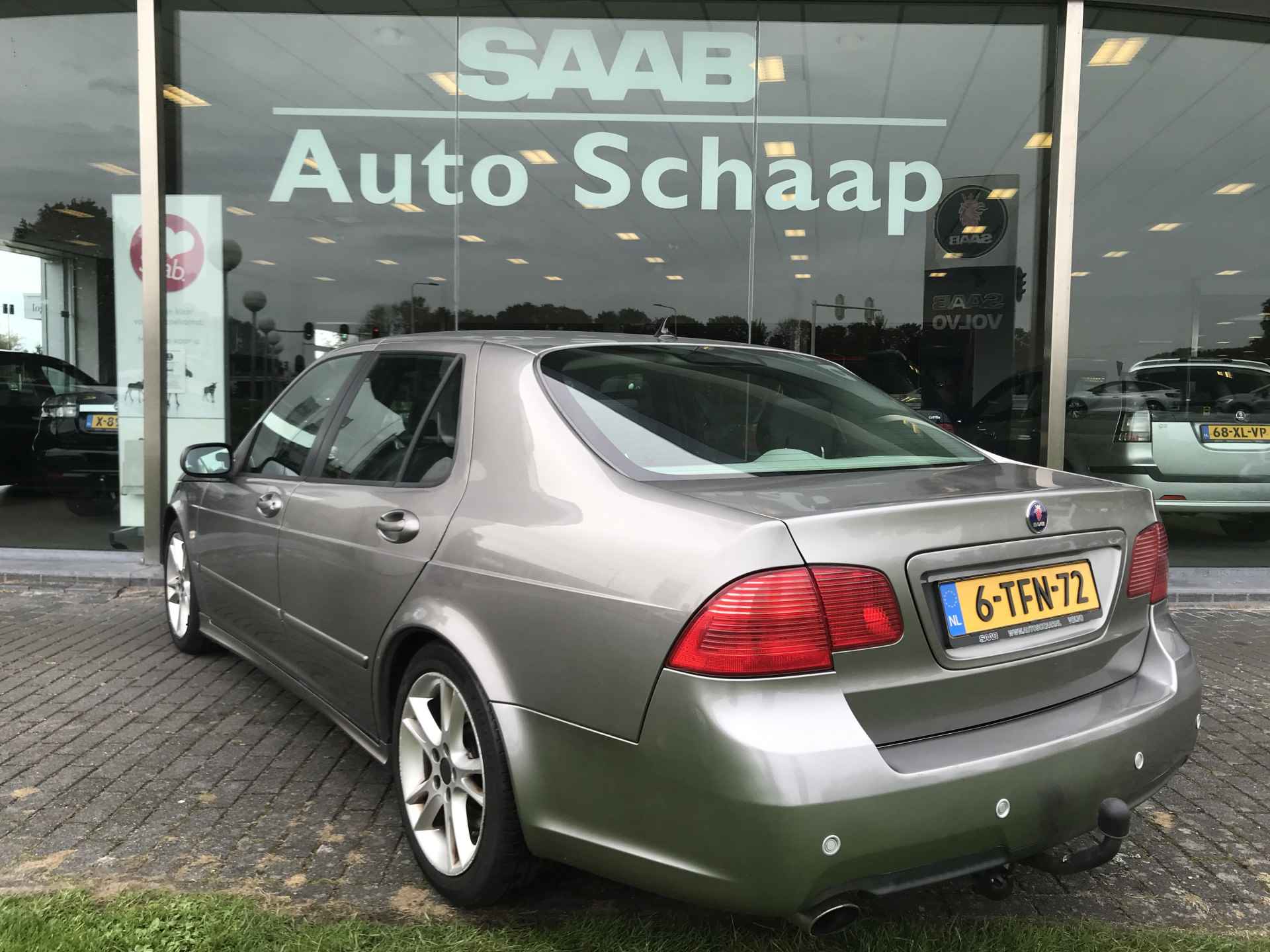 Saab 9-5 2.3 Turbo Aero Automaat | Rijklaar incl garantie | Trekhaak Parkeersensoren Sportstoel Leer - 3/12