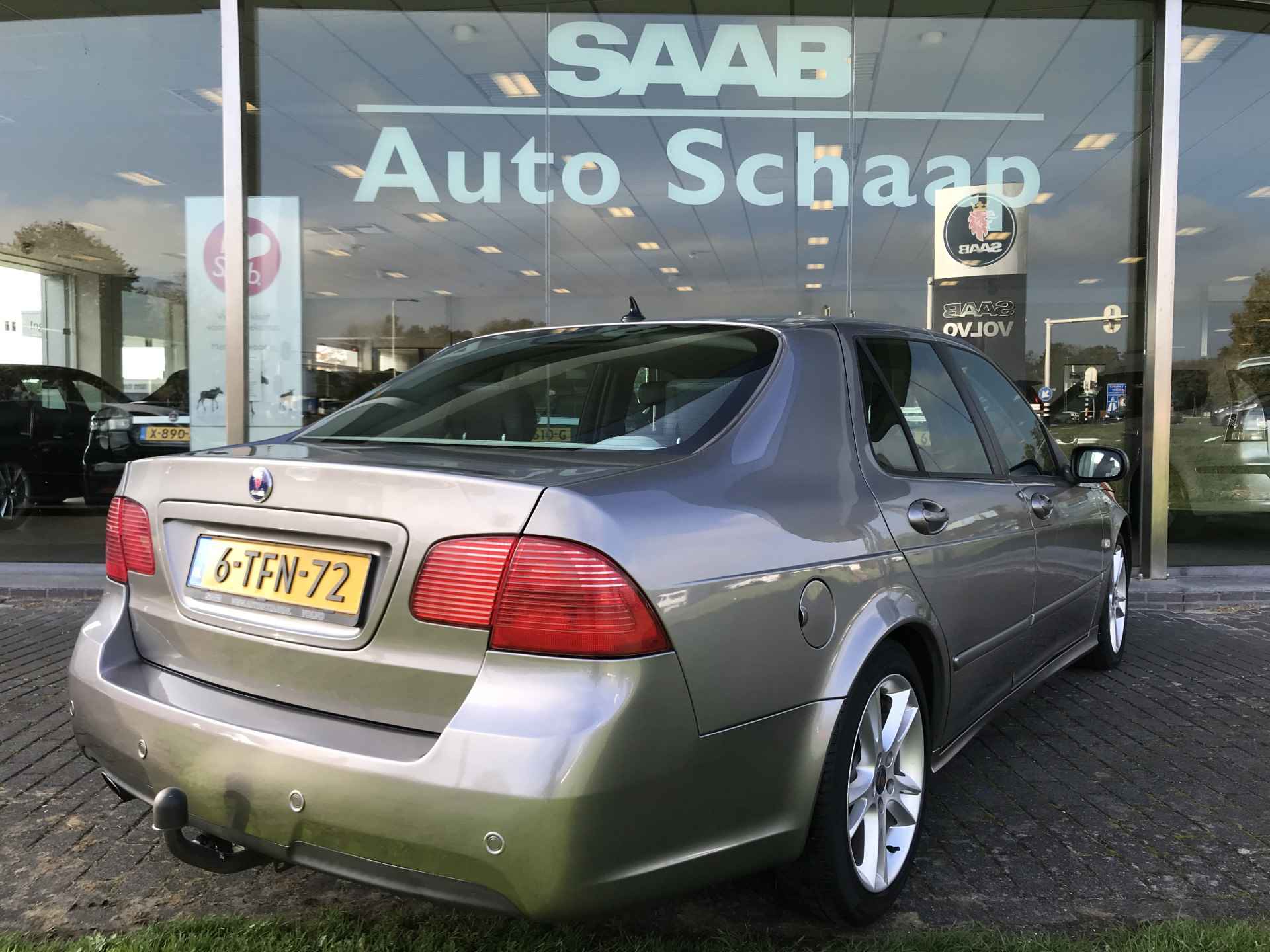 Saab 9-5 2.3 Turbo Aero Automaat | Rijklaar incl garantie | Trekhaak Parkeersensoren Sportstoel Leer - 5/36