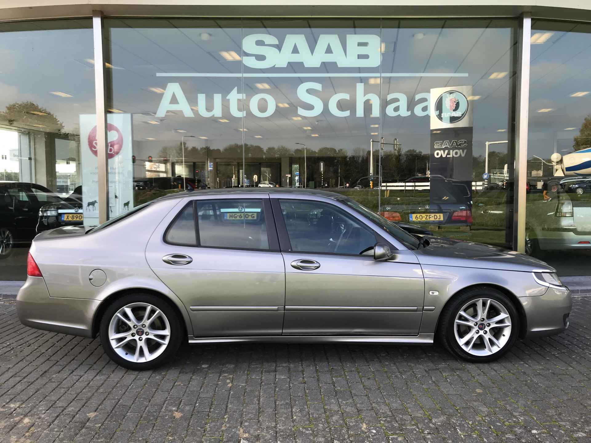 Saab 9-5 2.3 Turbo Aero Automaat | Rijklaar incl garantie | Trekhaak Parkeersensoren Sportstoel Leer - 6/36