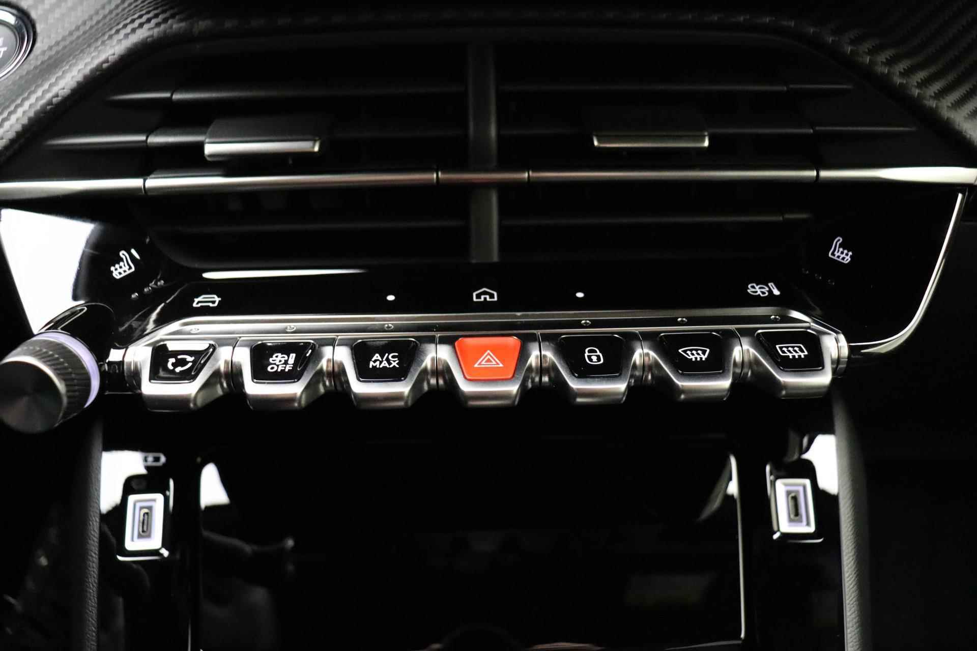 Peugeot e-2008 EV GT 54 kWh | lichtmetalen Velgen | Voor/achter Camera | Dodehoekdetectie | LED | Stoelverwarming | Cruise Control | Navigatie | - 21/36