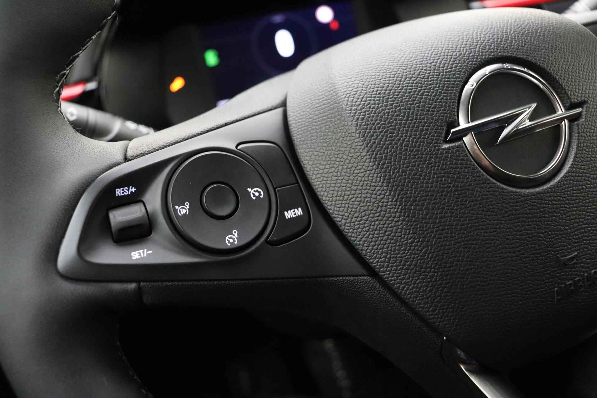 Opel Corsa 1.2 T GS 100 PK | Navigatie | Airco | Lichtmetalen velgen | Zwart dak | Cruise control | Sportief - 17/30