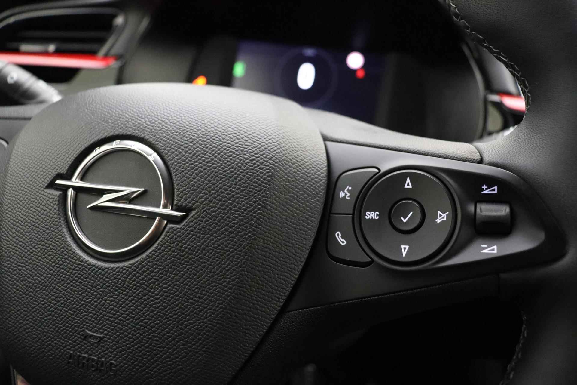 Opel Corsa 1.2 T GS 100 PK | Navigatie | Airco | Lichtmetalen velgen | Zwart dak | Cruise control | Sportief - 18/30