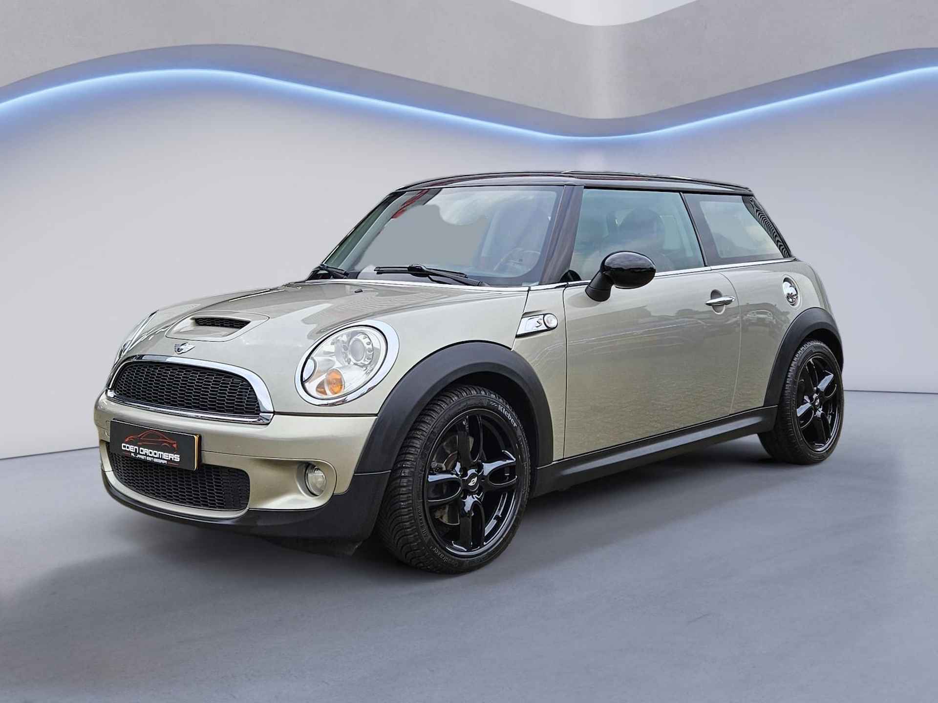 Mini 1.6 Cooper S Chili /Zeer nette staat/ Vol bruin leder + interieur / Stoelverwarming / Bi-Xenon / Parkeersensoren achter / (MET GARANTIE*) - 3/32