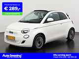 Fiat 500e Cabrio 42 kWh | Camera | Stoelverwarming | Apple Carplay | Zondag Open!