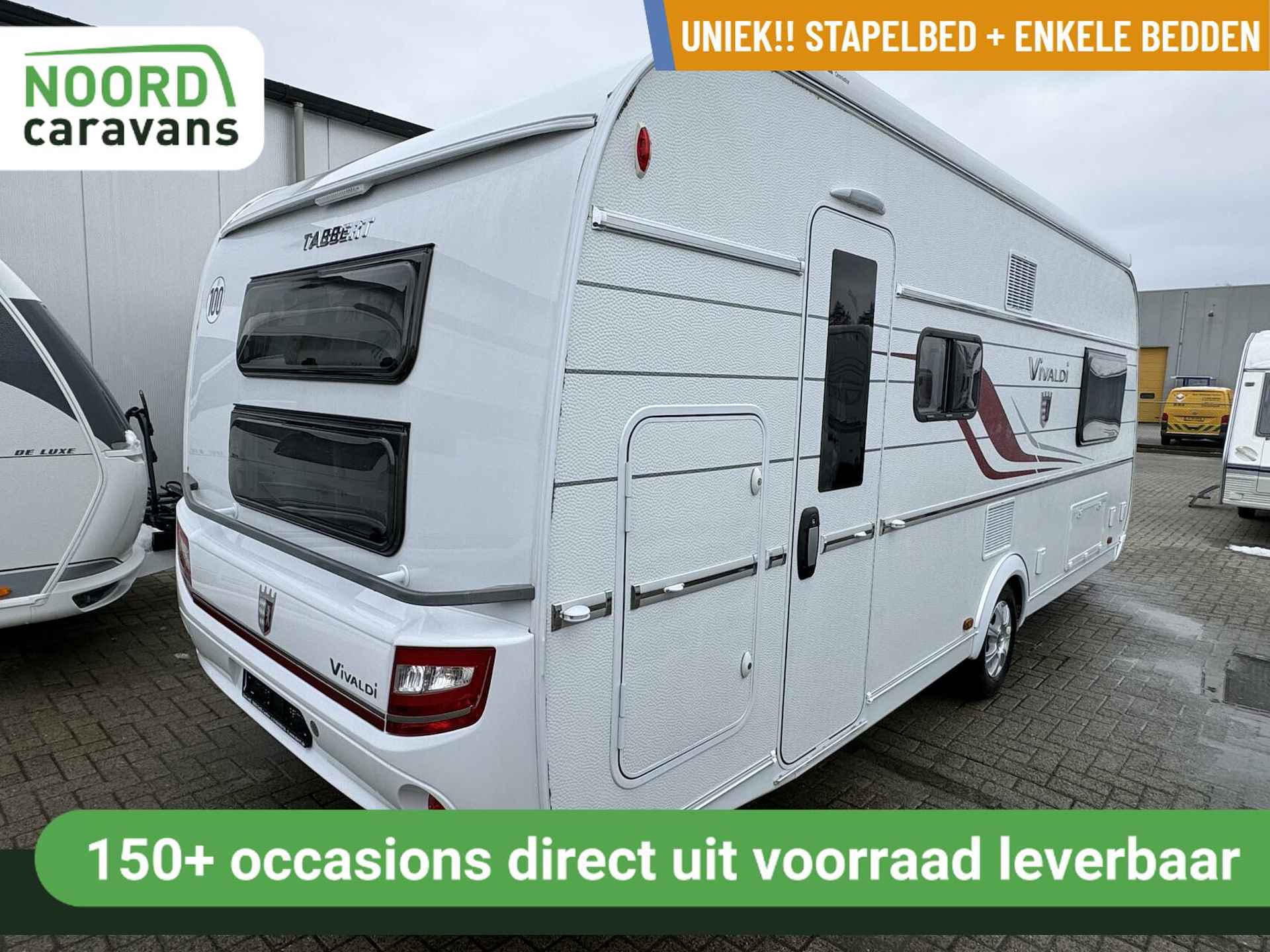 Tabbert Vivaldi 560 EMK, STAPELBED, ENKELE BEDDEN, MOVER - 3/33