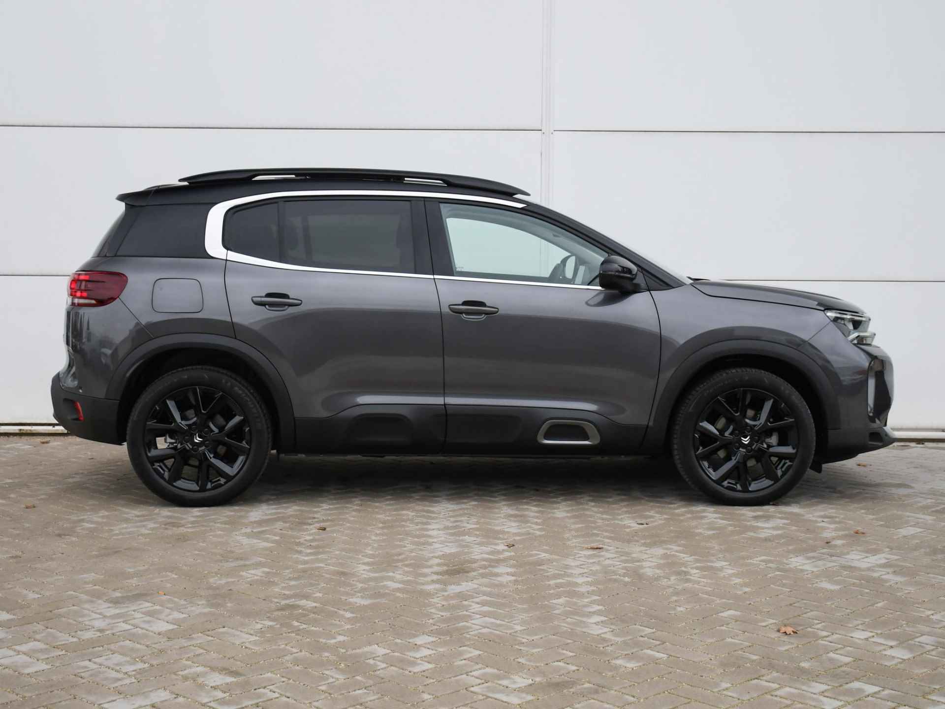 Citroen C5 Aircross ë-Series 1.2 Hybrid 136pk Automaat SCHUIF-DAK | 19''LM | DODE HOEK | PDC + CAM. | HALF LEDER-ALCANTARA - 4/38