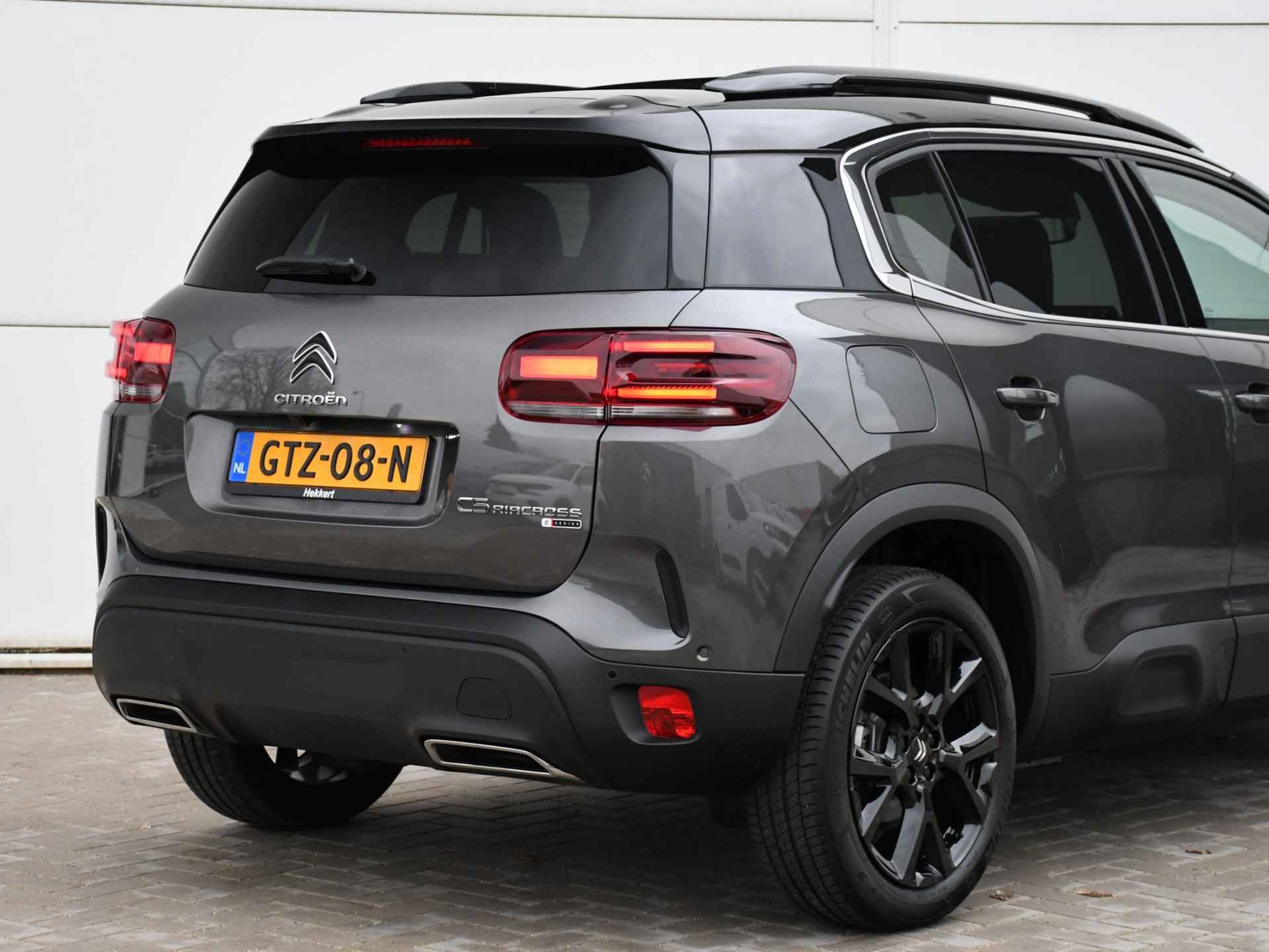 Citroen C5 Aircross ë-Series 1.2 Hybrid 136pk Automaat SCHUIF-DAK | 19''LM | DODE HOEK | PDC + CAM. | HALF LEDER-ALCANTARA - 6/38