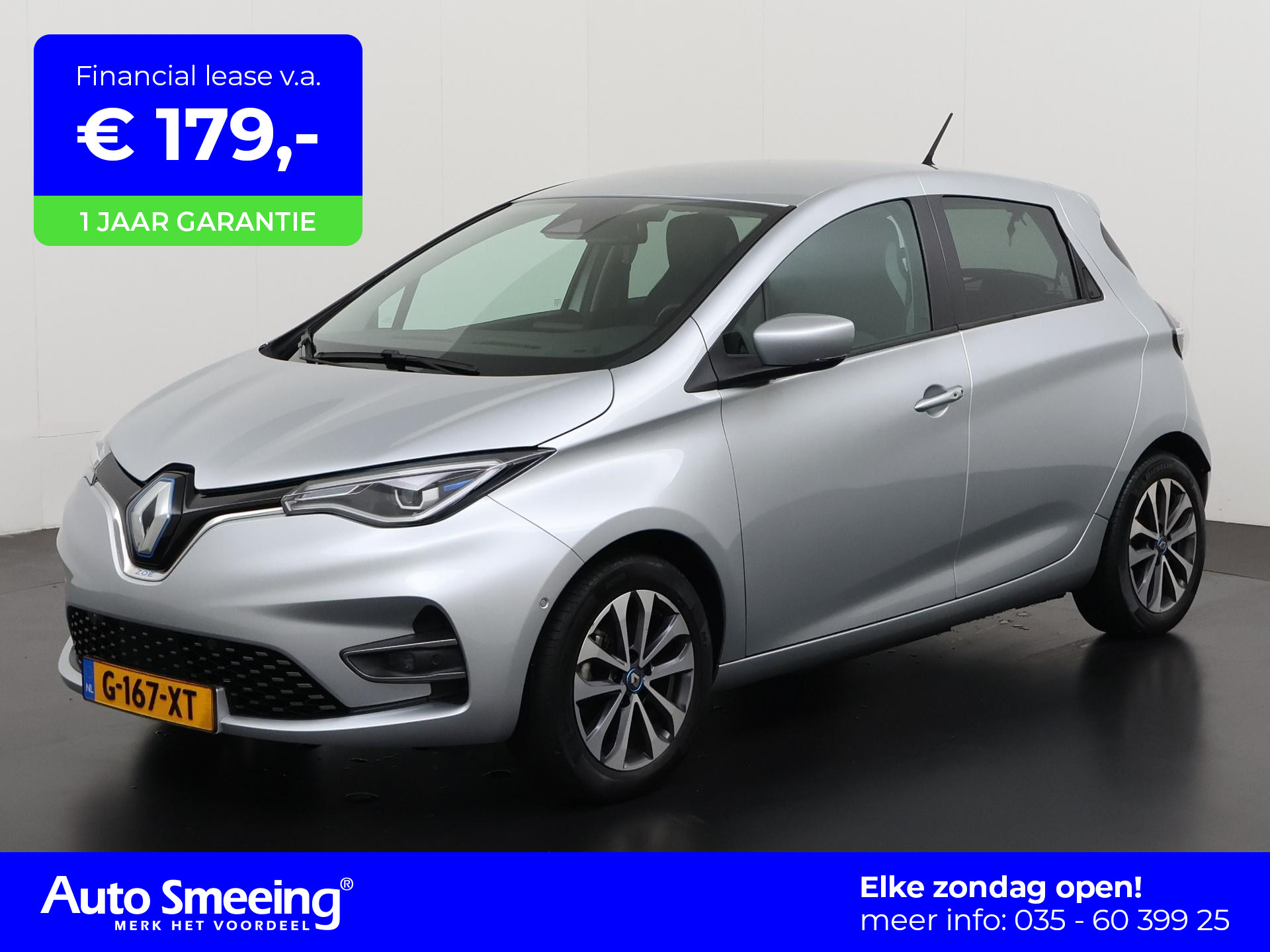 Renault ZOE R135 Intens Business 52 kWh Koopaccu | Accu eigendom | Camera | Stuur/Stoelverwarming | 9,3" Easy Link | Zondag Open!