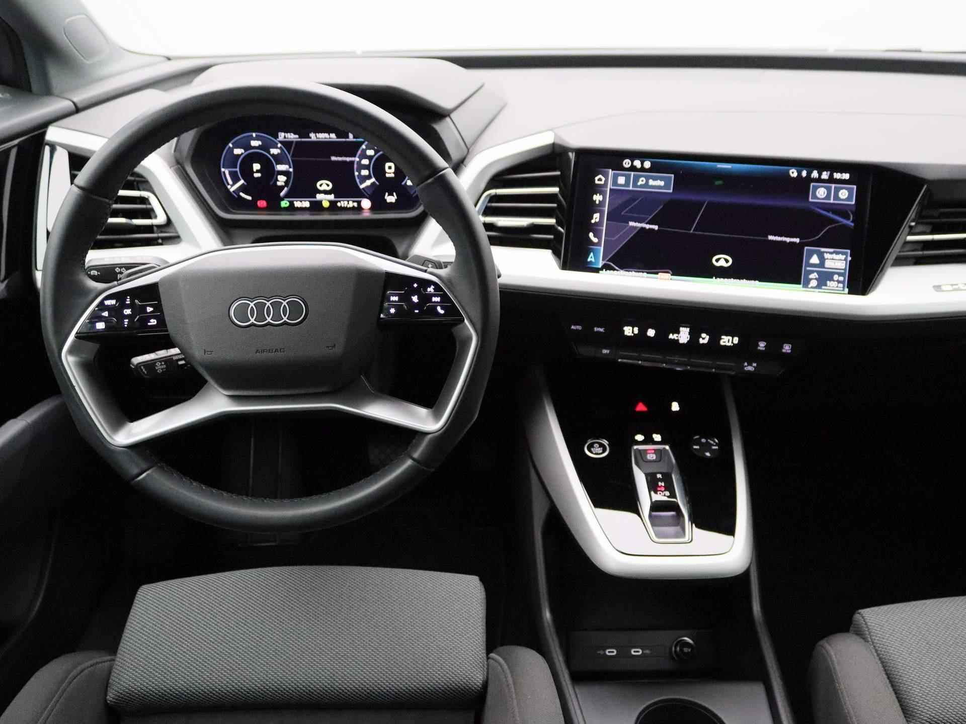 Audi Q4 e-tron 45 quattro Advanced edition 82kWh 265 PK | Automaat | Navigatie Plus | Adaptive Cruise Control | Camera | Trekhaak | Parkeersensoren | Lichtmetalen velgen | Climate Control | - 8/42