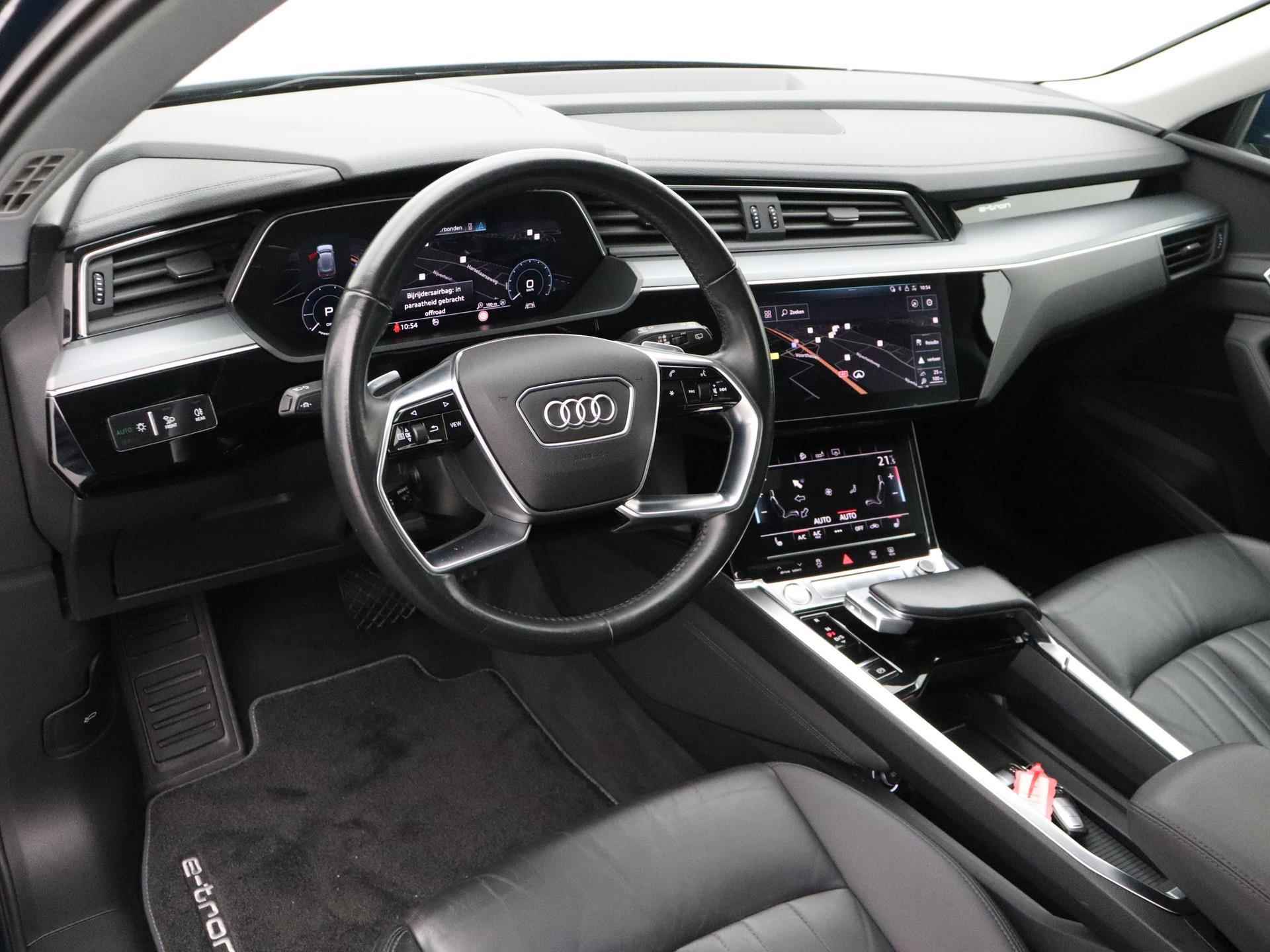 Audi e-tron e-tron 50 quattro Launch edition plus 71 kWh | Panoramadak | Navigatie | Luchtvering | Stoelverwarming | ACC | Carplay | LED - 7/44