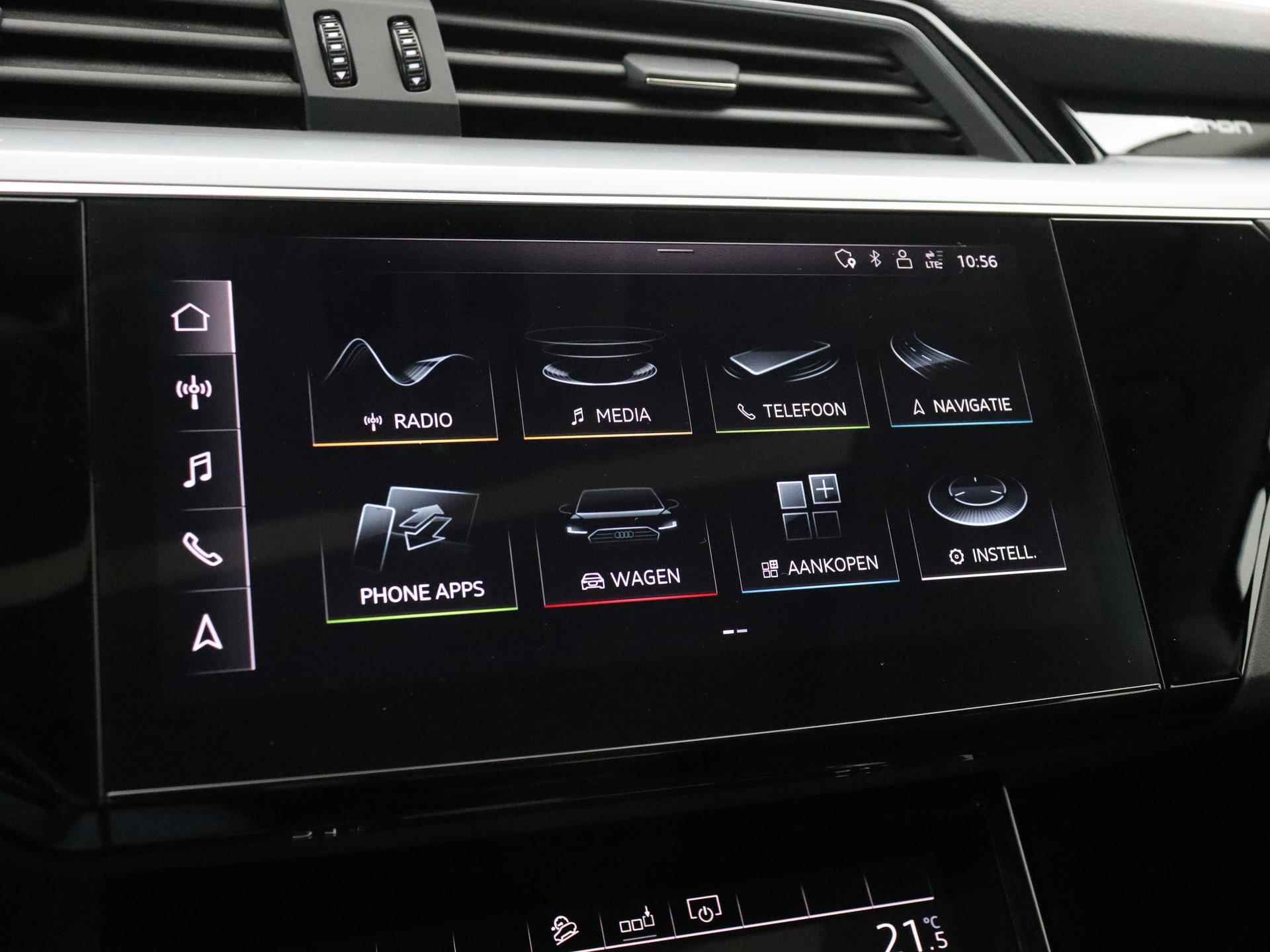Audi e-tron e-tron 50 quattro Launch edition plus 71 kWh | Panoramadak | Navigatie | Luchtvering | Stoelverwarming | ACC | Carplay | LED - 21/44