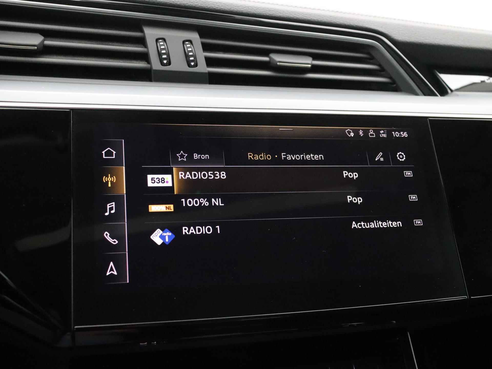 Audi e-tron e-tron 50 quattro Launch edition plus 71 kWh | Panoramadak | Navigatie | Luchtvering | Stoelverwarming | ACC | Carplay | LED - 22/44