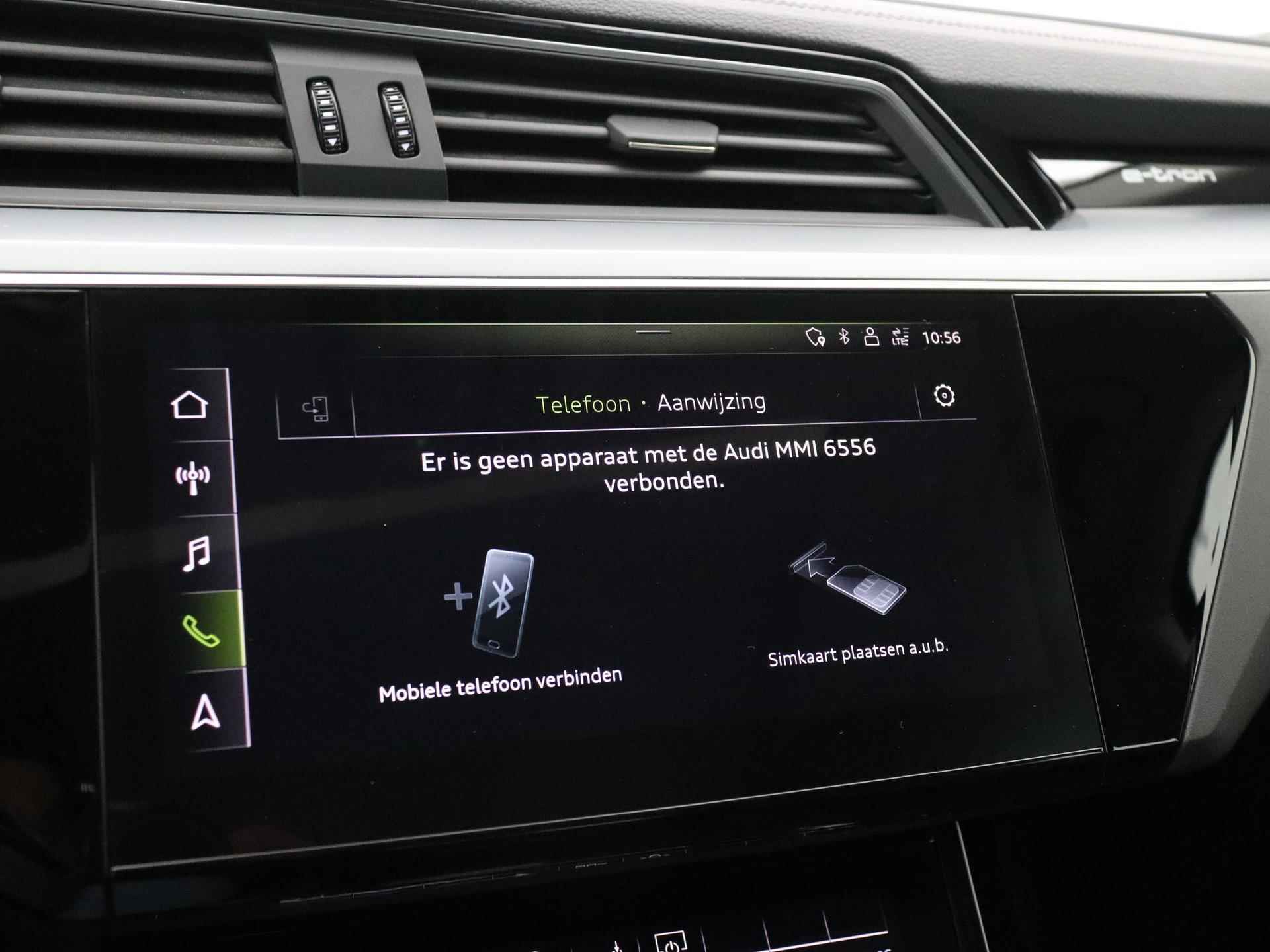 Audi e-tron e-tron 50 quattro Launch edition plus 71 kWh | Panoramadak | Navigatie | Luchtvering | Stoelverwarming | ACC | Carplay | LED - 24/44