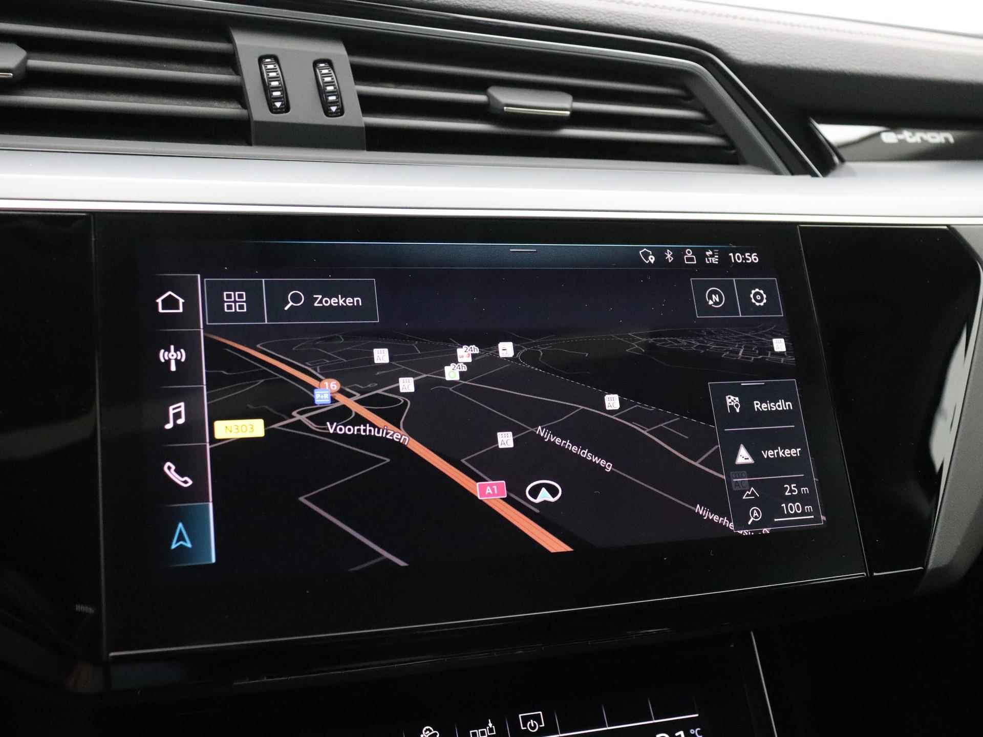 Audi e-tron e-tron 50 quattro Launch edition plus 71 kWh | Panoramadak | Navigatie | Luchtvering | Stoelverwarming | ACC | Carplay | LED - 25/44