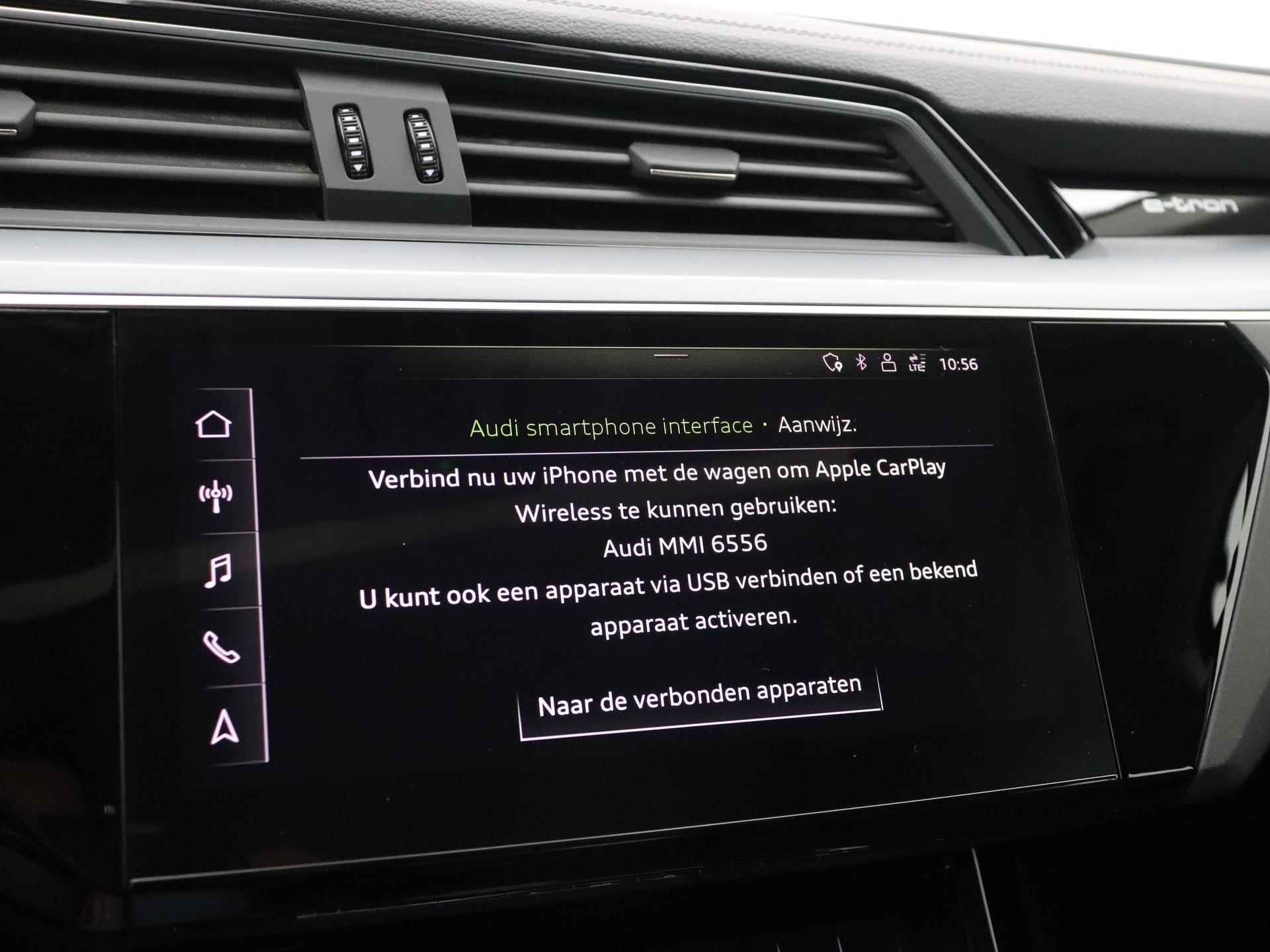 Audi e-tron e-tron 50 quattro Launch edition plus 71 kWh | Panoramadak | Navigatie | Luchtvering | Stoelverwarming | ACC | Carplay | LED - 26/44