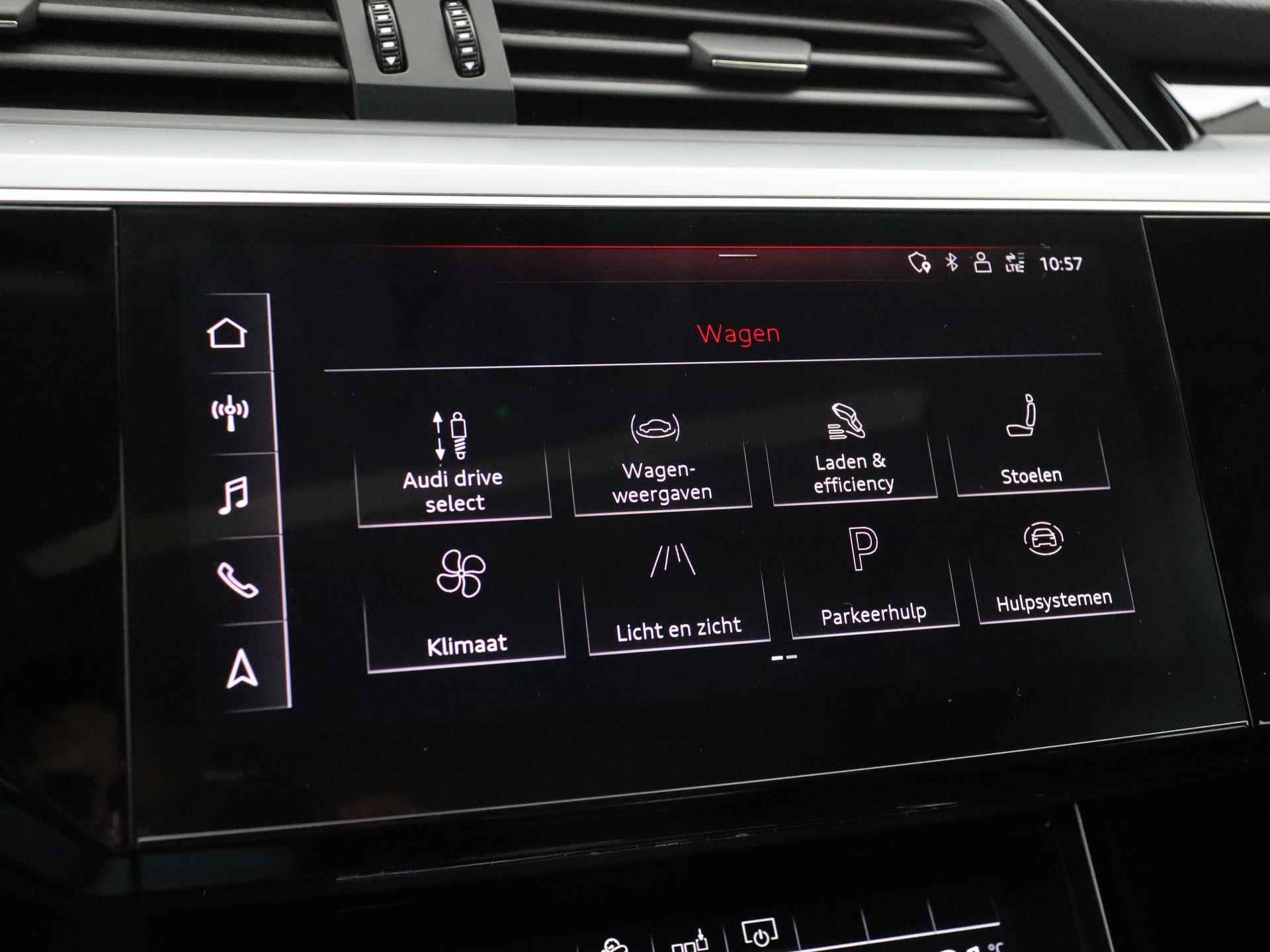 Audi e-tron e-tron 50 quattro Launch edition plus 71 kWh | Panoramadak | Navigatie | Luchtvering | Stoelverwarming | ACC | Carplay | LED - 28/44