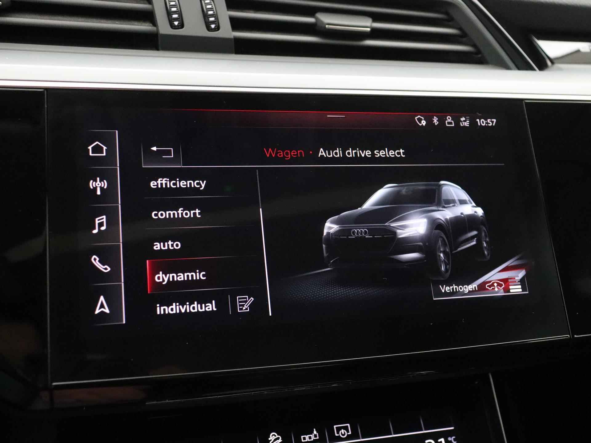 Audi e-tron e-tron 50 quattro Launch edition plus 71 kWh | Panoramadak | Navigatie | Luchtvering | Stoelverwarming | ACC | Carplay | LED - 29/44