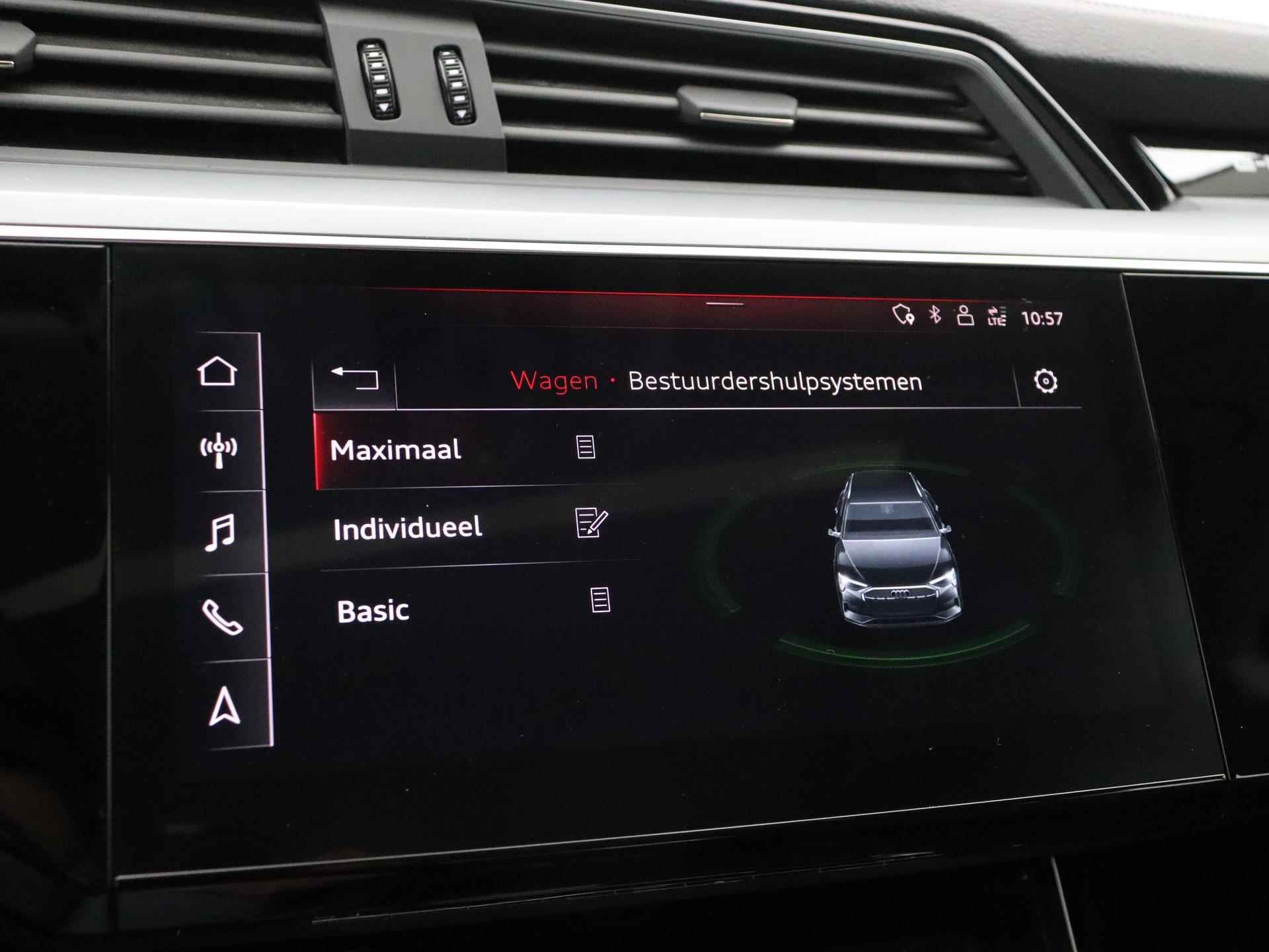 Audi e-tron e-tron 50 quattro Launch edition plus 71 kWh | Panoramadak | Navigatie | Luchtvering | Stoelverwarming | ACC | Carplay | LED - 31/44