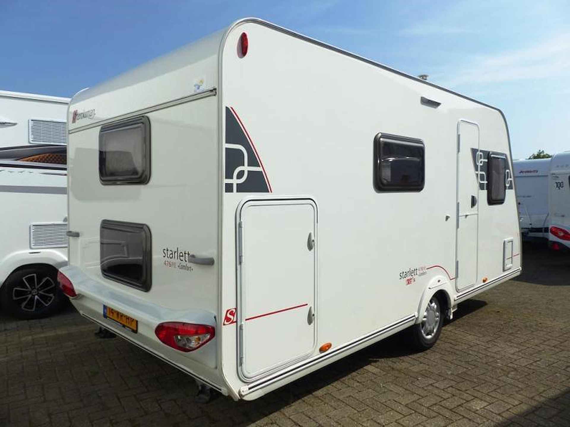 Sterckeman Starlett Comfort 476 PE KIDS met voortent - 3/16