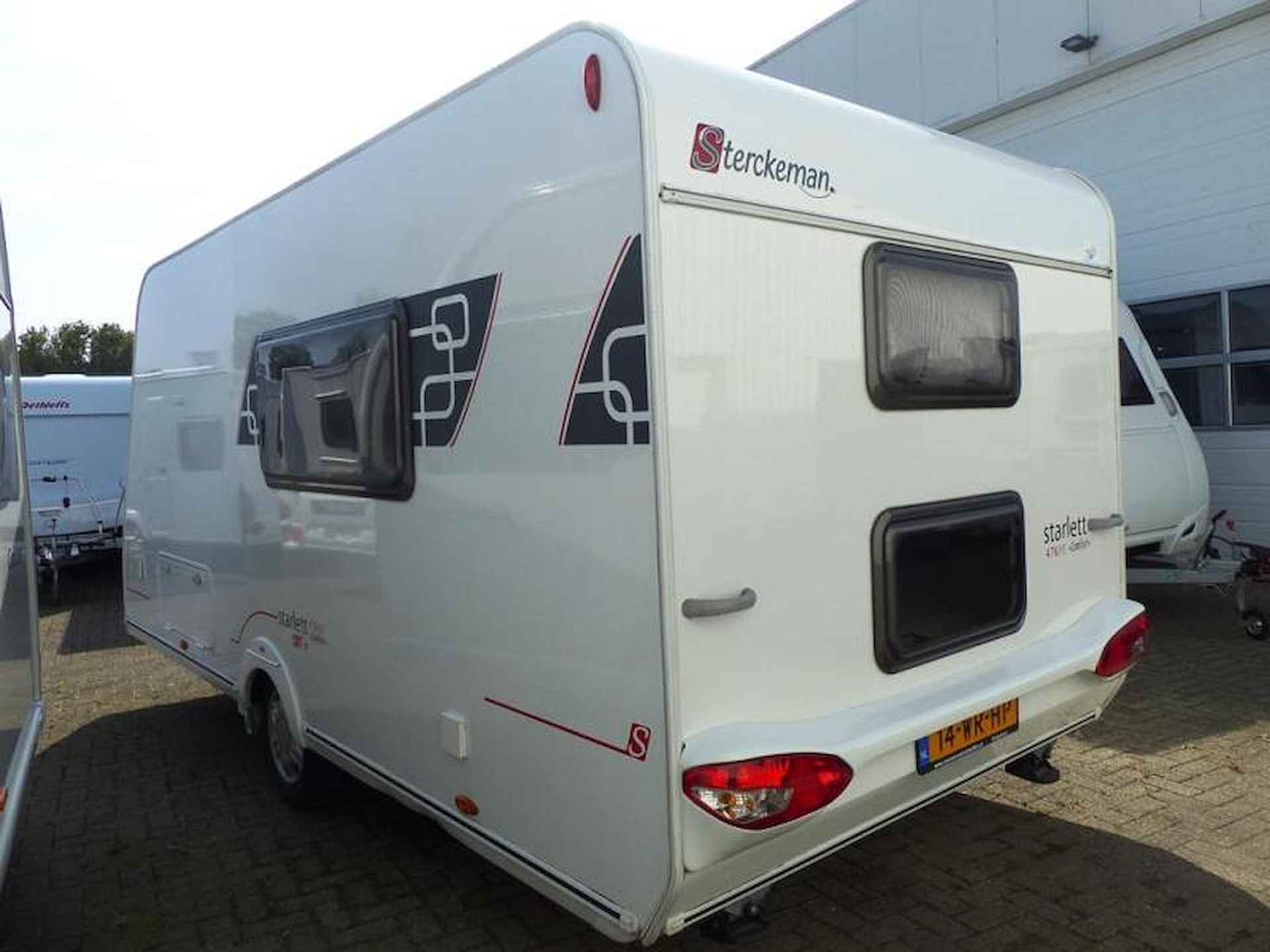 Sterckeman Starlett Comfort 476 PE KIDS met voortent - 4/16