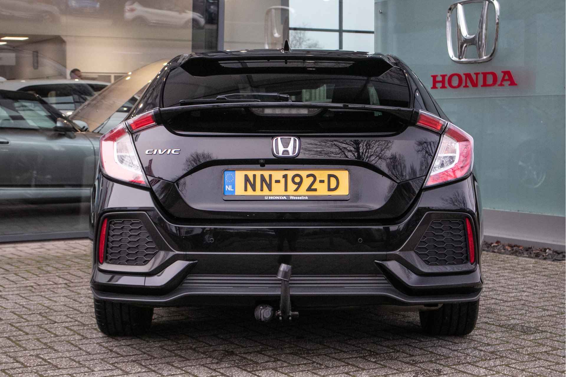 Honda Civic 1.0 i-VTEC Elegance -All in rijklaarprijs | Navi | Dealer onderhouden | Camera - 10/42