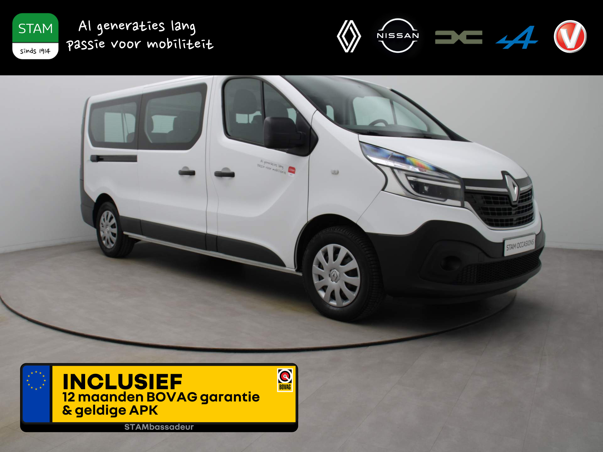 Renault Trafic Passenger dCi 120pk Grand Zen 9-persoons Airco | Cruise control | Navi