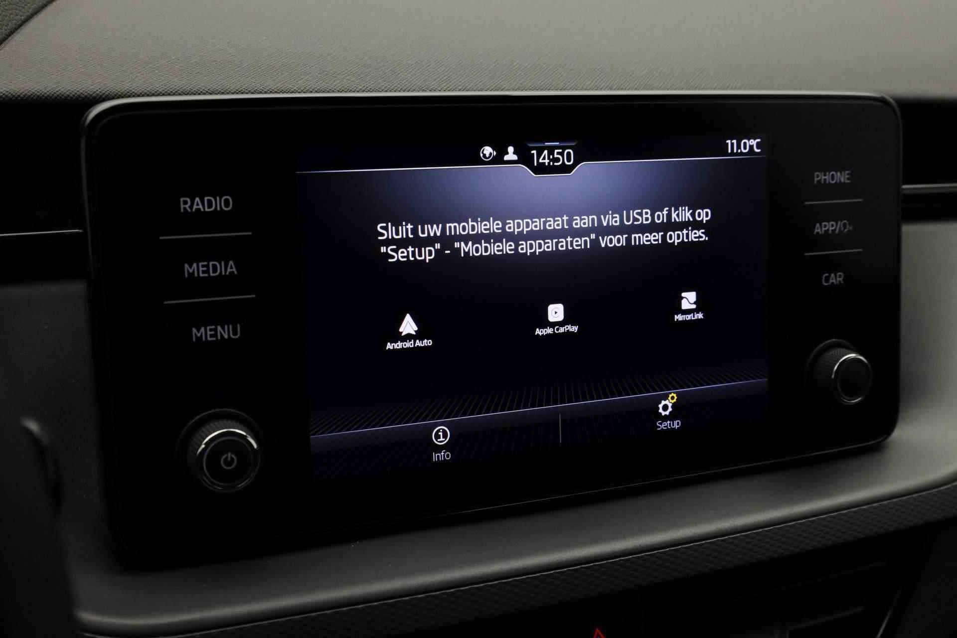 Skoda Kamiq 1.0 TSI 110PK DSG Ambition | Cruise | Airco | 16 inch | Parkeersensoren achter | Apple Carplay / Android Auto | DAB - 7/37