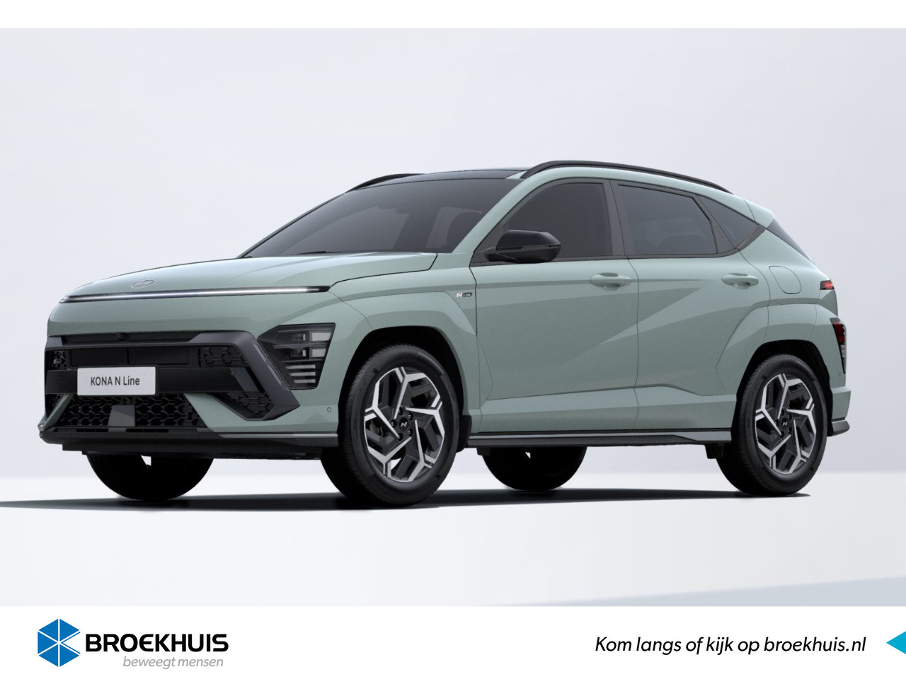 Hyundai KONA 1.6 GDI HEV N Line Sky | € 4.489,- Voorraad Voordeel | Glazen schuif-/ kanteldak