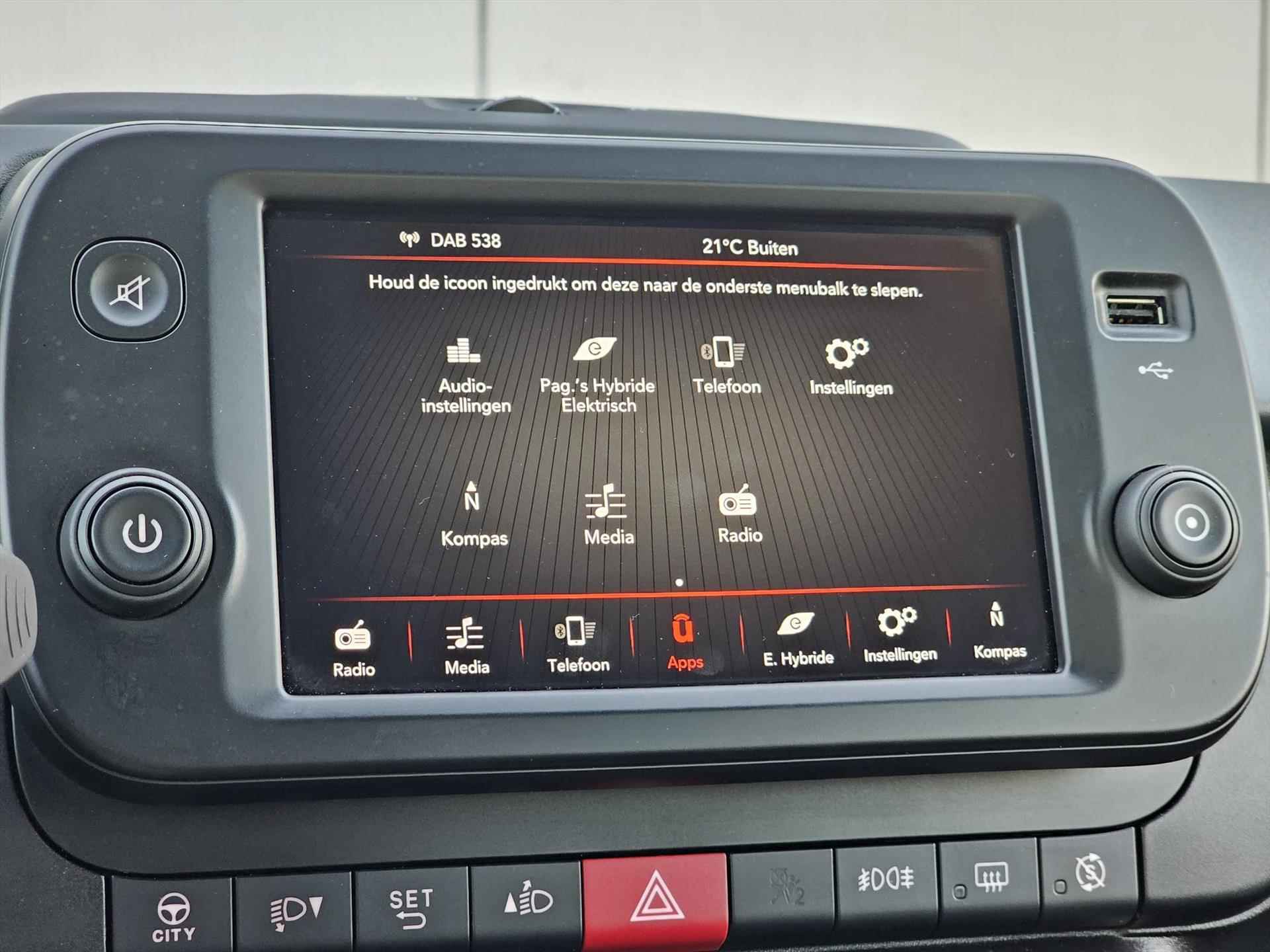 Fiat Panda 1.0 70pk Hybrid Cross RED | Climate Control | 5- zitter | Apple Carplay I Android Auto - 16/36