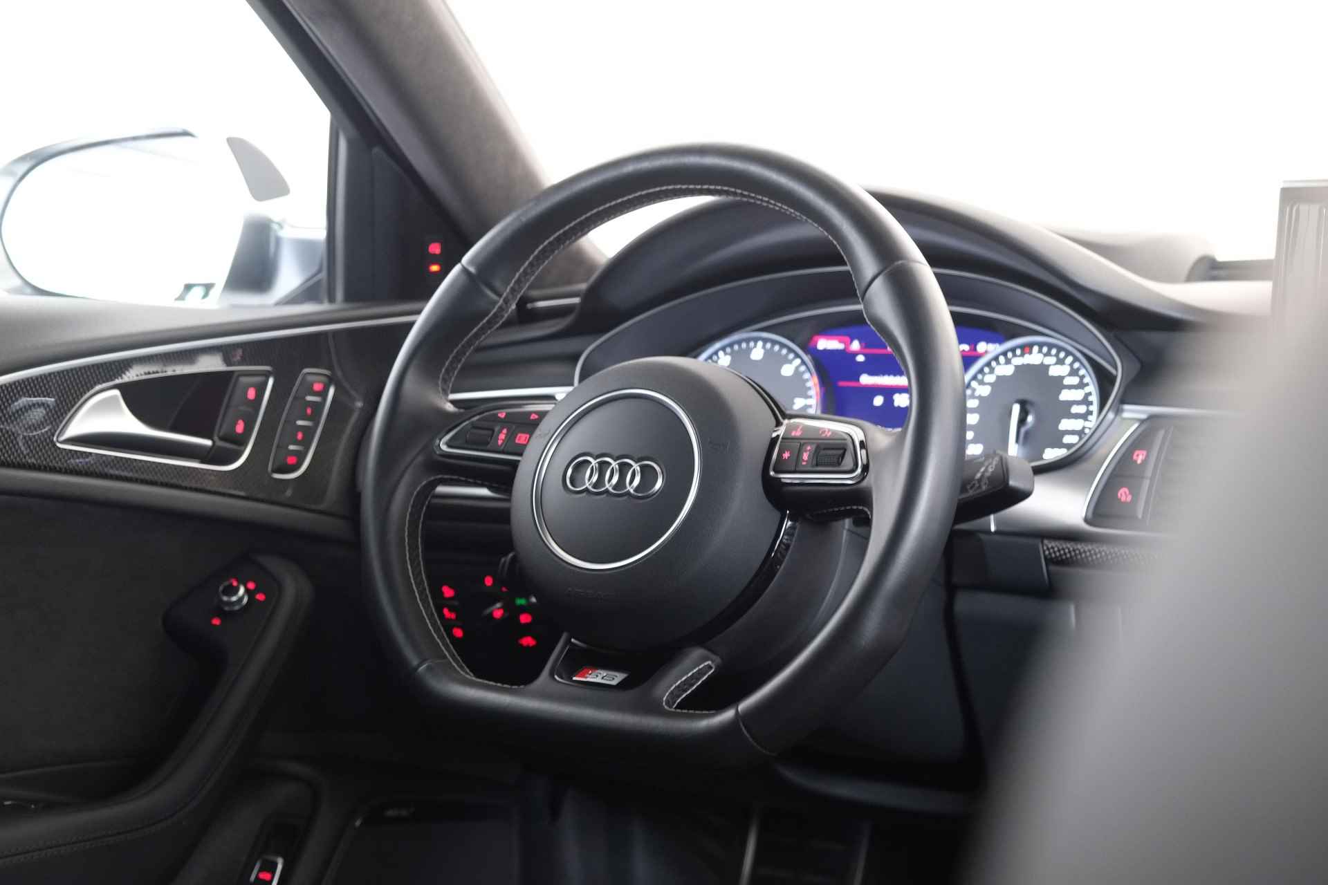 Audi A6 Avant 4.0 TFSI S6 Quattro 450 pK LED / Carbon / BOSE / ACC / Head-Up / Navigatie - 20/43