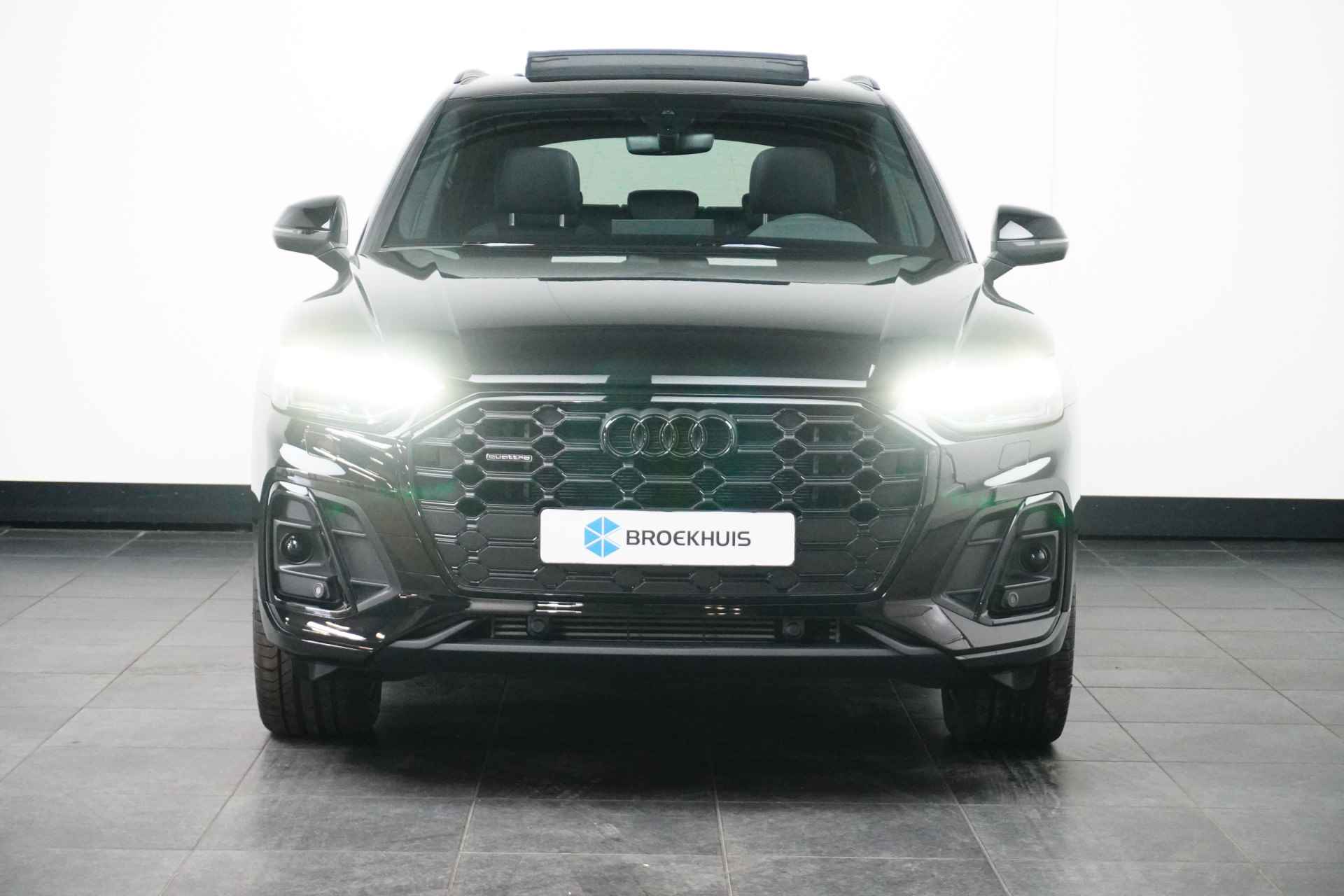 Audi Q5 55 TFSI e S edition Competition Pan-dak | Assistentie City+ Tour| Valcona Leder | - 3/30