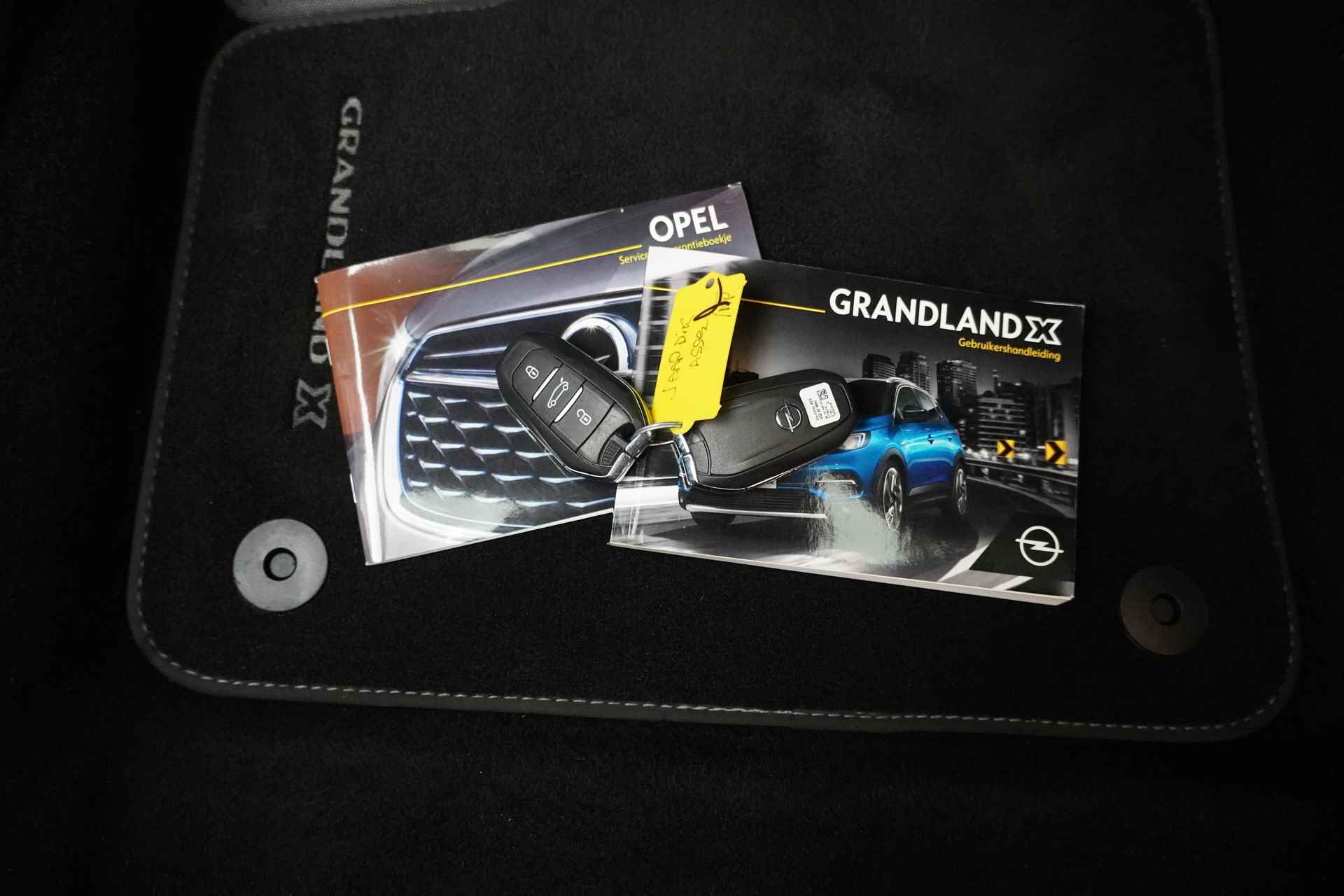 Opel Grandland X 1.2 Turbo Business Executive DAB+ / KEYLESS ENTRY / DODEHOEK / NAVI / CLIMA / CRUISE / PARKEERSENSOREN / LMV / - 34/34