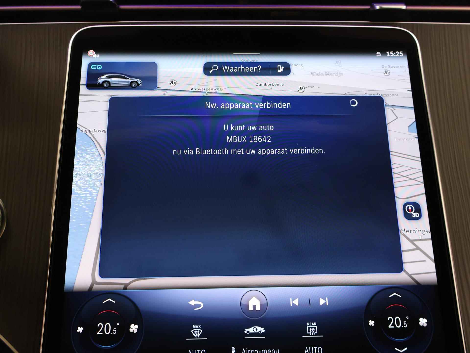 Mercedes-Benz EQS SUV 450 4MATIC AMG Line 7 persoons | Rij-assistentie | Panorama-schuifdak | Luchtvering | Digital Light | Trekhaak | Head-up | 360 Camera | Burmester 3D | Sfeerverlichting | - 25/54